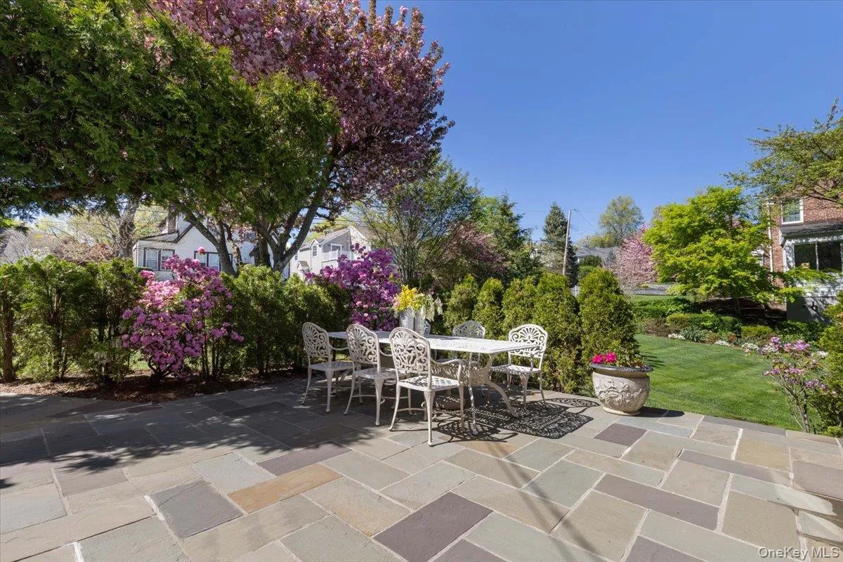 View of patio with outdoor dining space View of patio with outdoor dining space