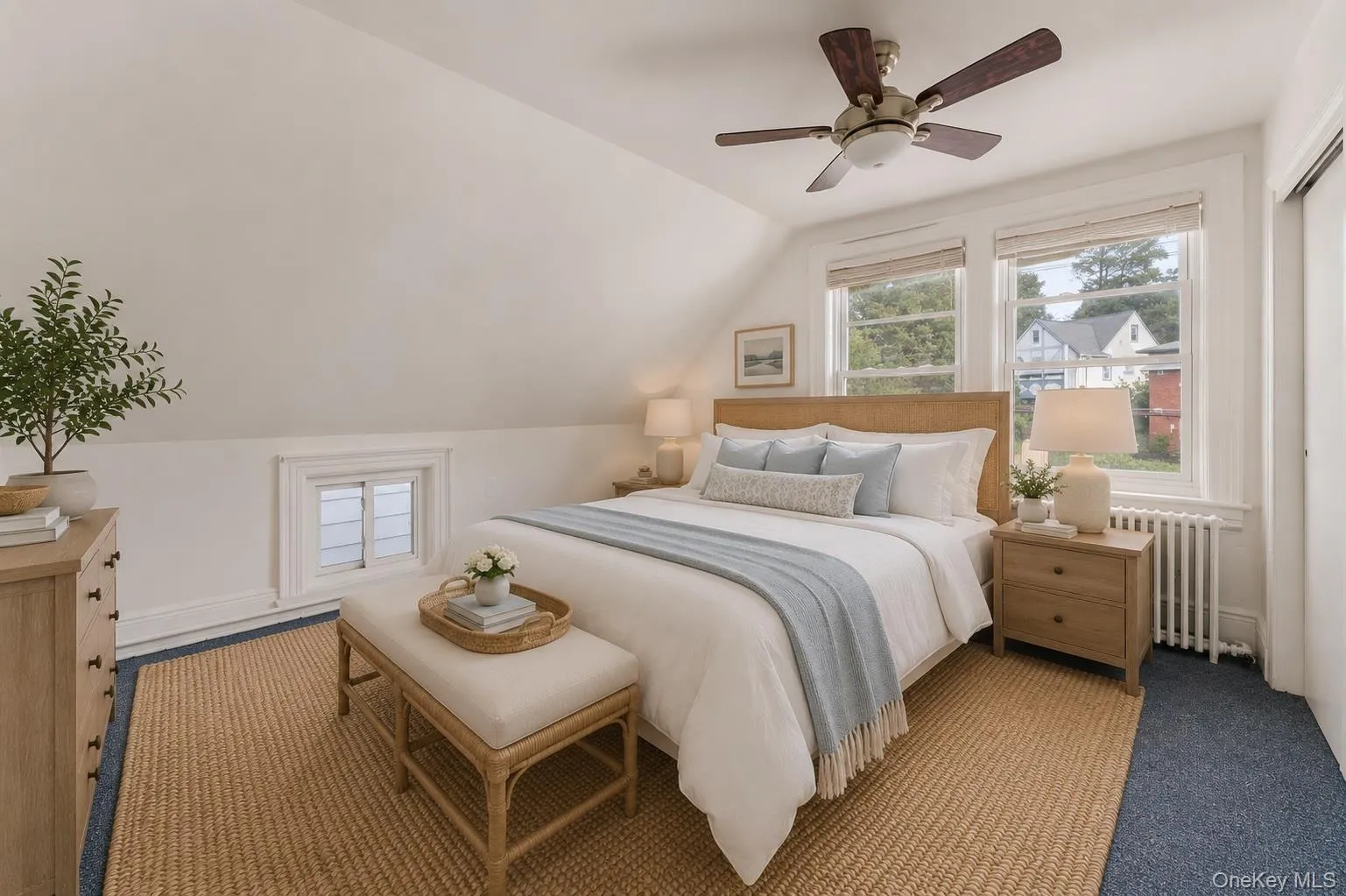 Primary Bedroom Virtulaly Staged Primary Bedroom Virtulaly Staged