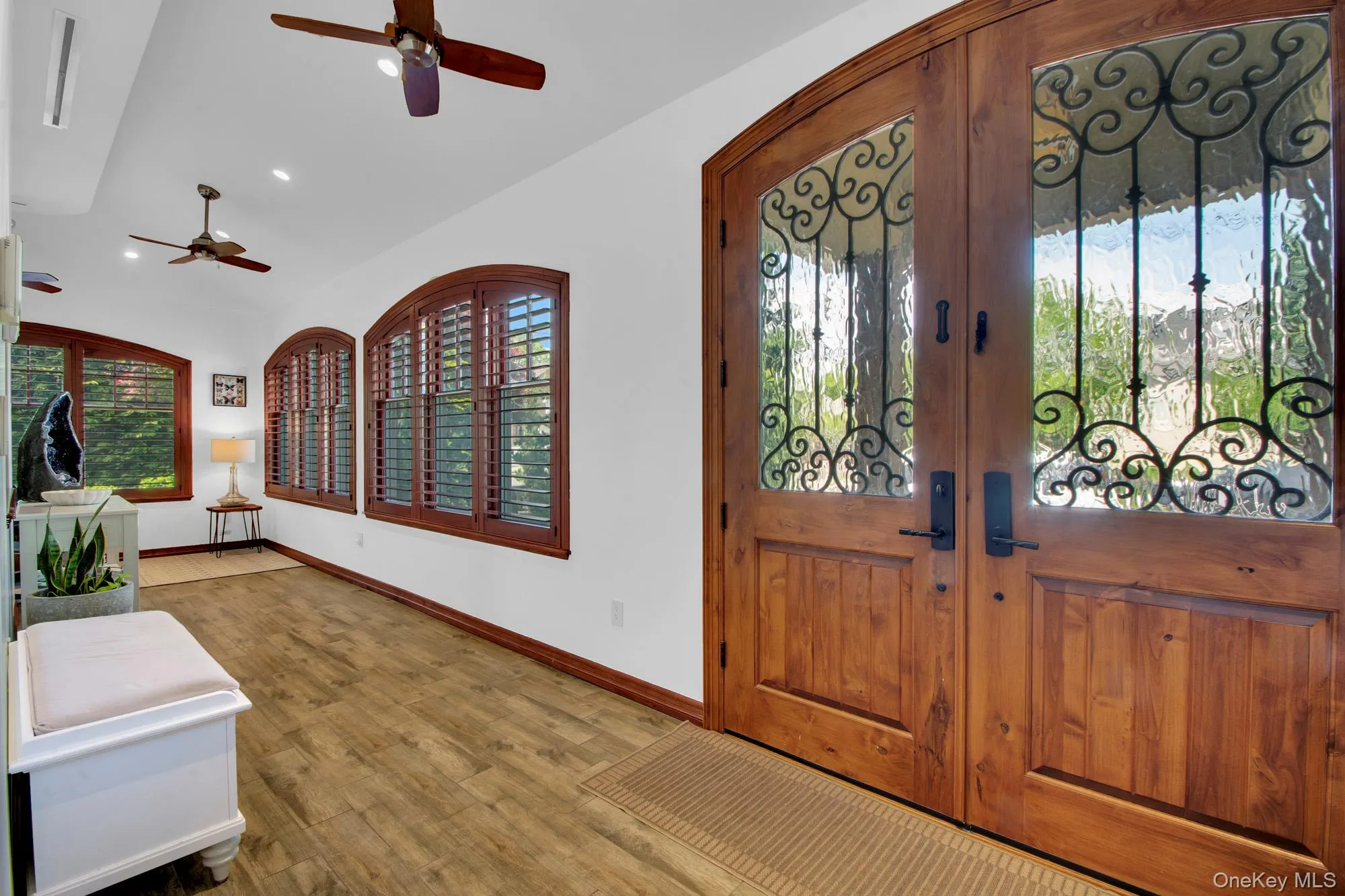 Elegant sun drenched entry foyer Elegant sun drenched entry foyer