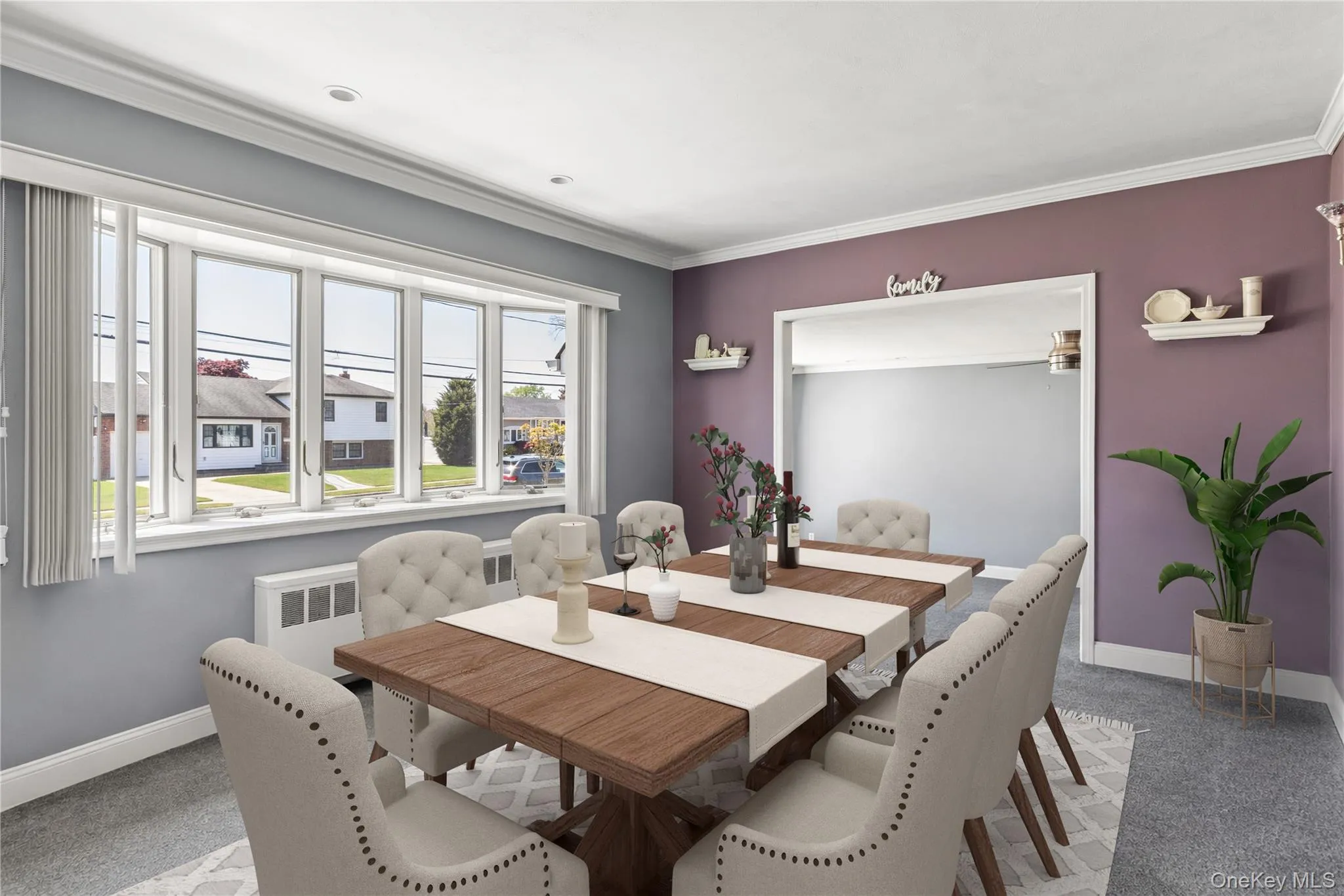 dining room has been virtually stage dining room has been virtually stage