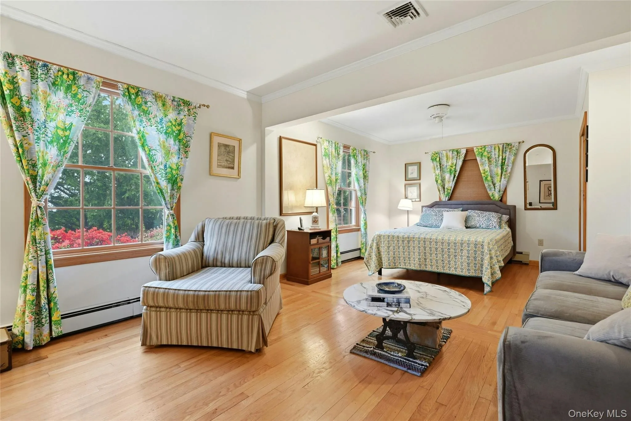 Two bedrooms combined for a second primary Two bedrooms combined for a second primary