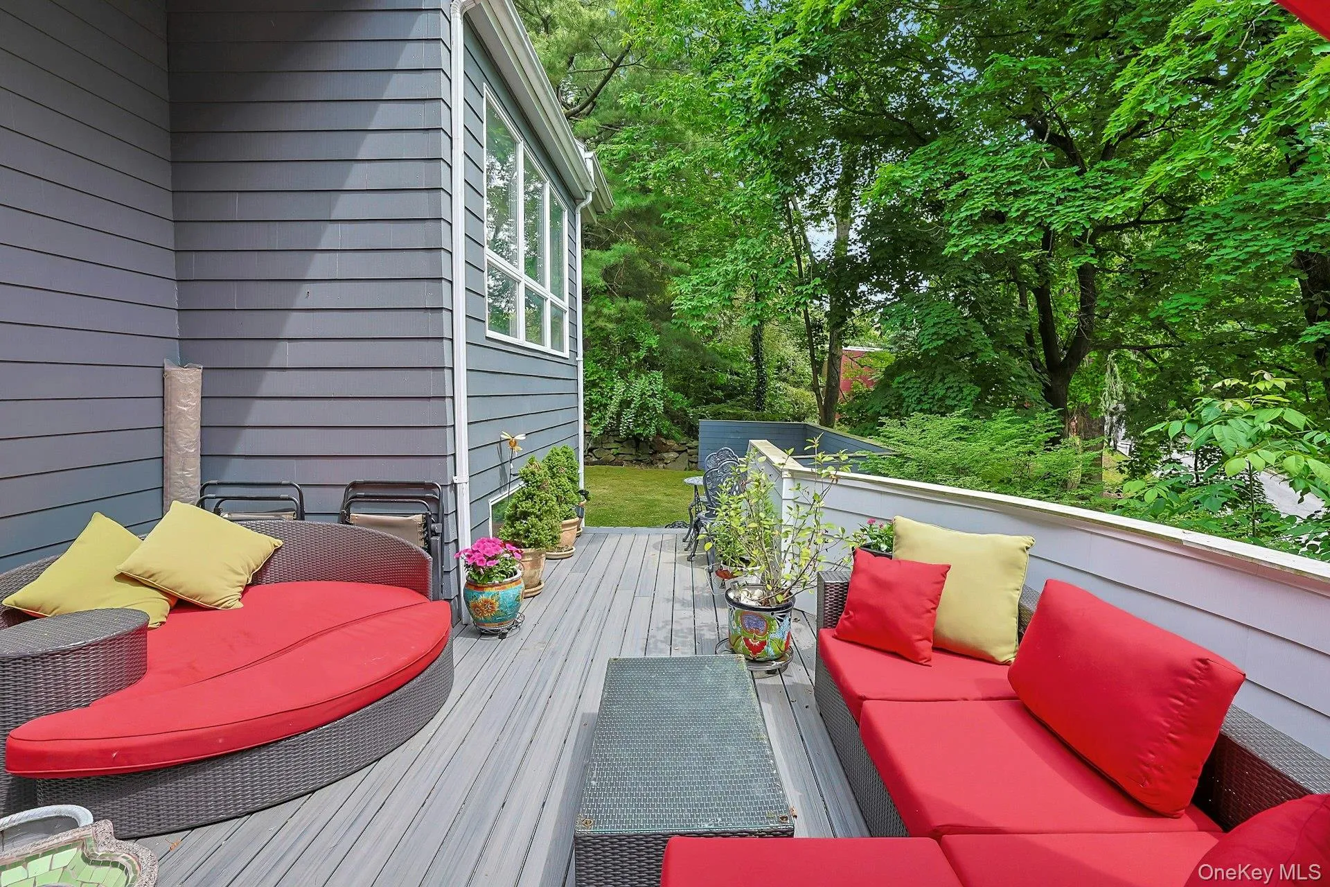 Deck off family room Deck off family room