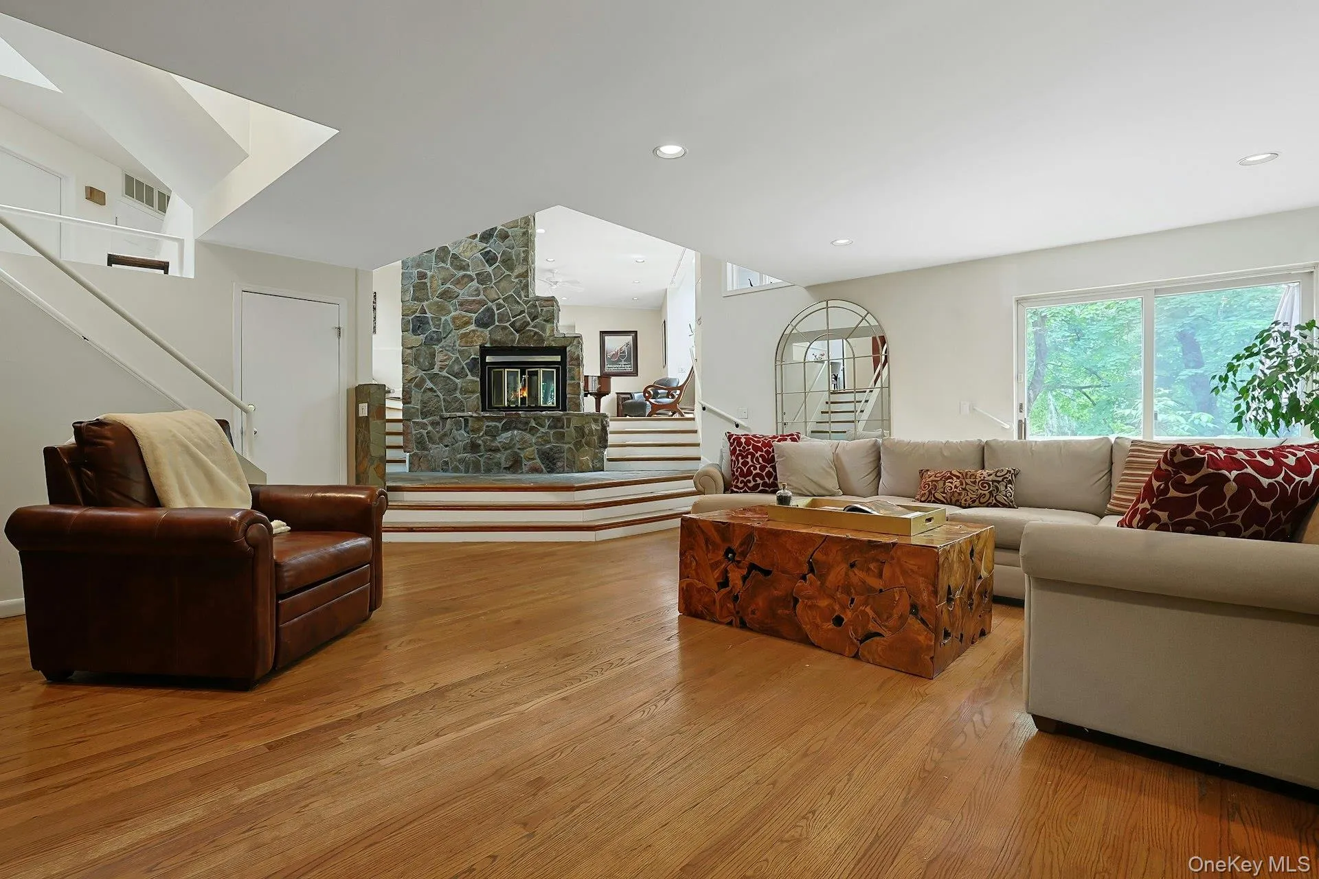 Family room with private deck Family room with private deck