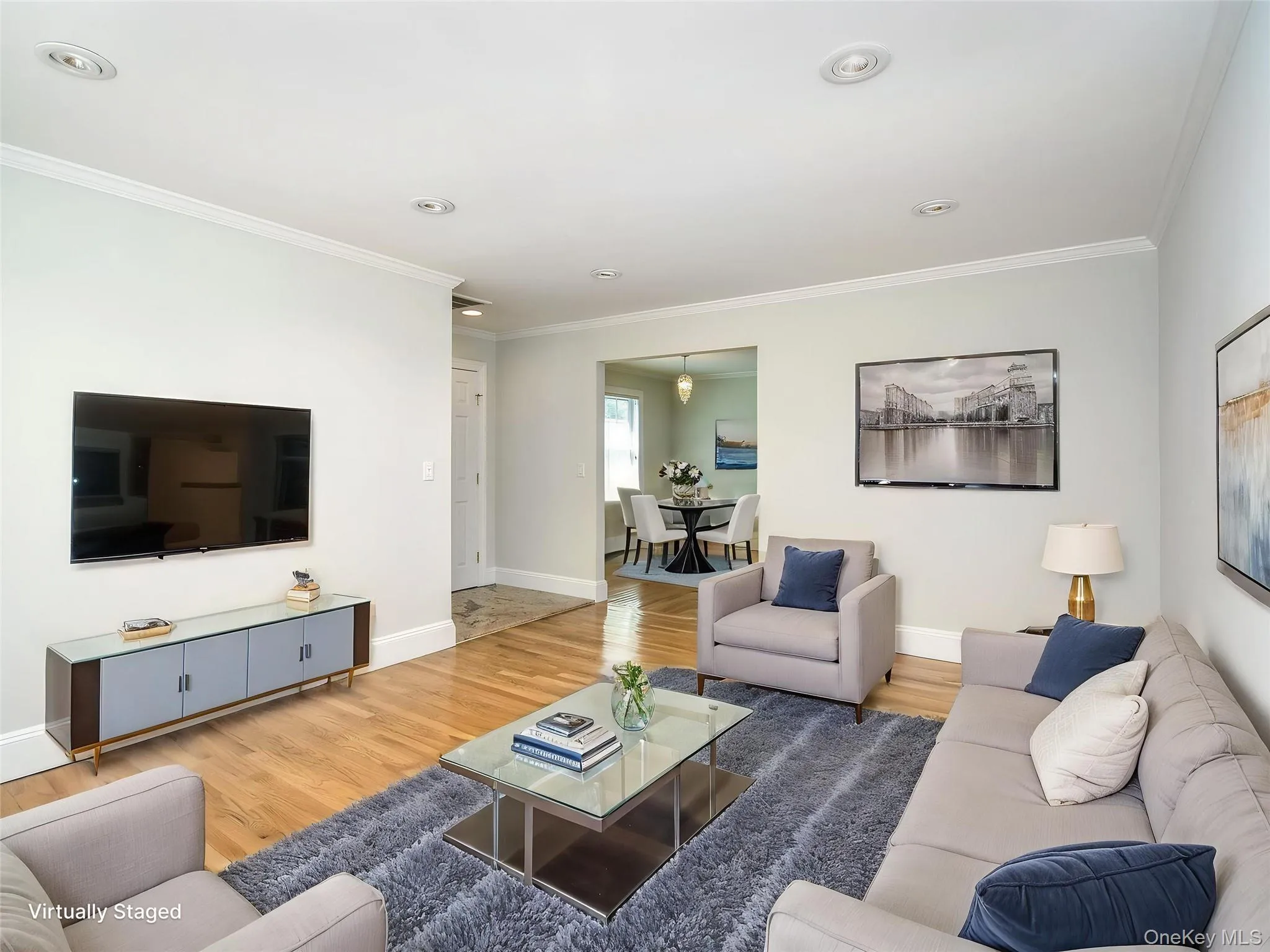 Virtually Staged Living Room Virtually Staged Living Room
