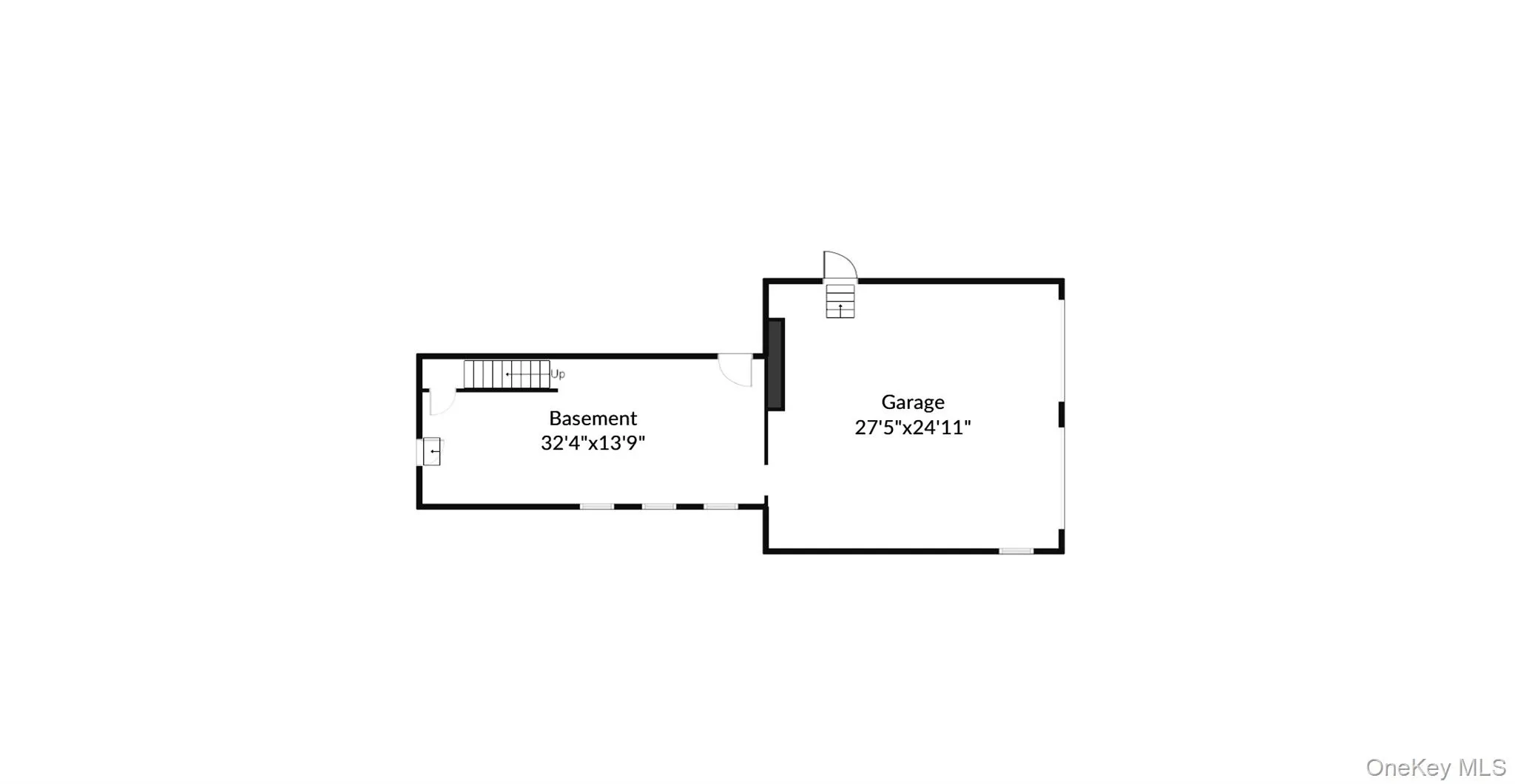 Basement and garage level Basement and garage level
