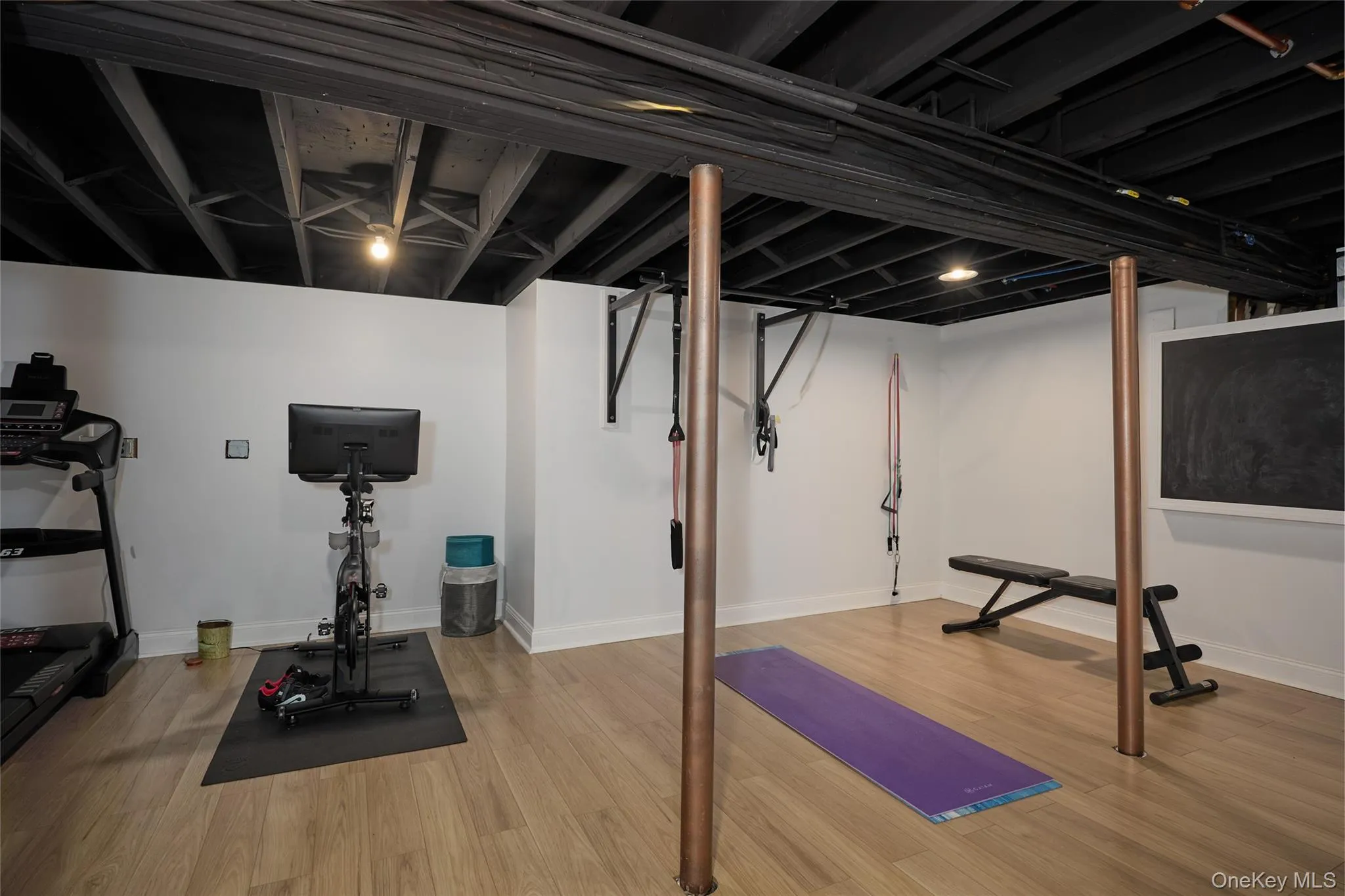 Spacious home gym Spacious home gym