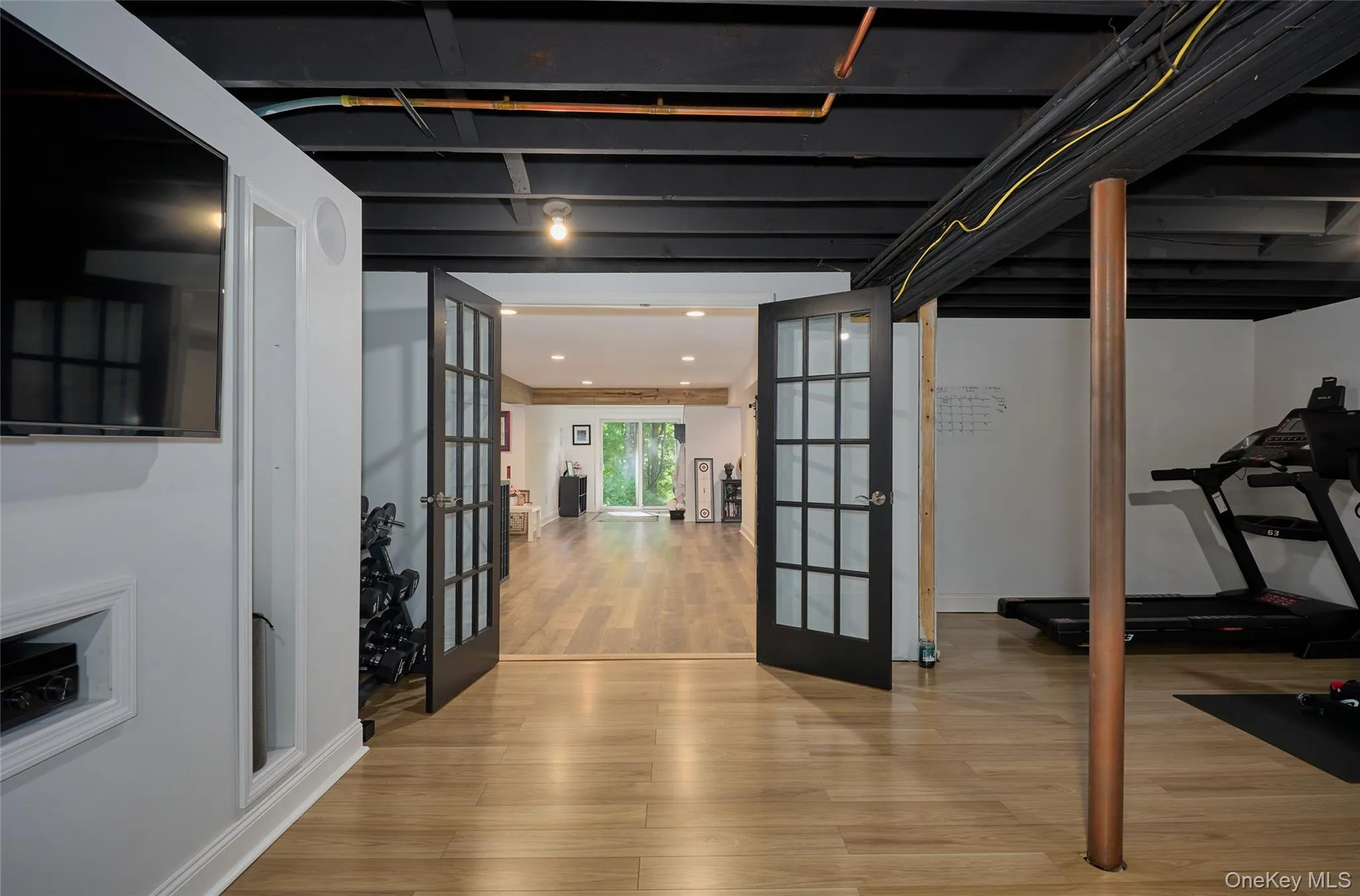 Versatile gym space Versatile gym space