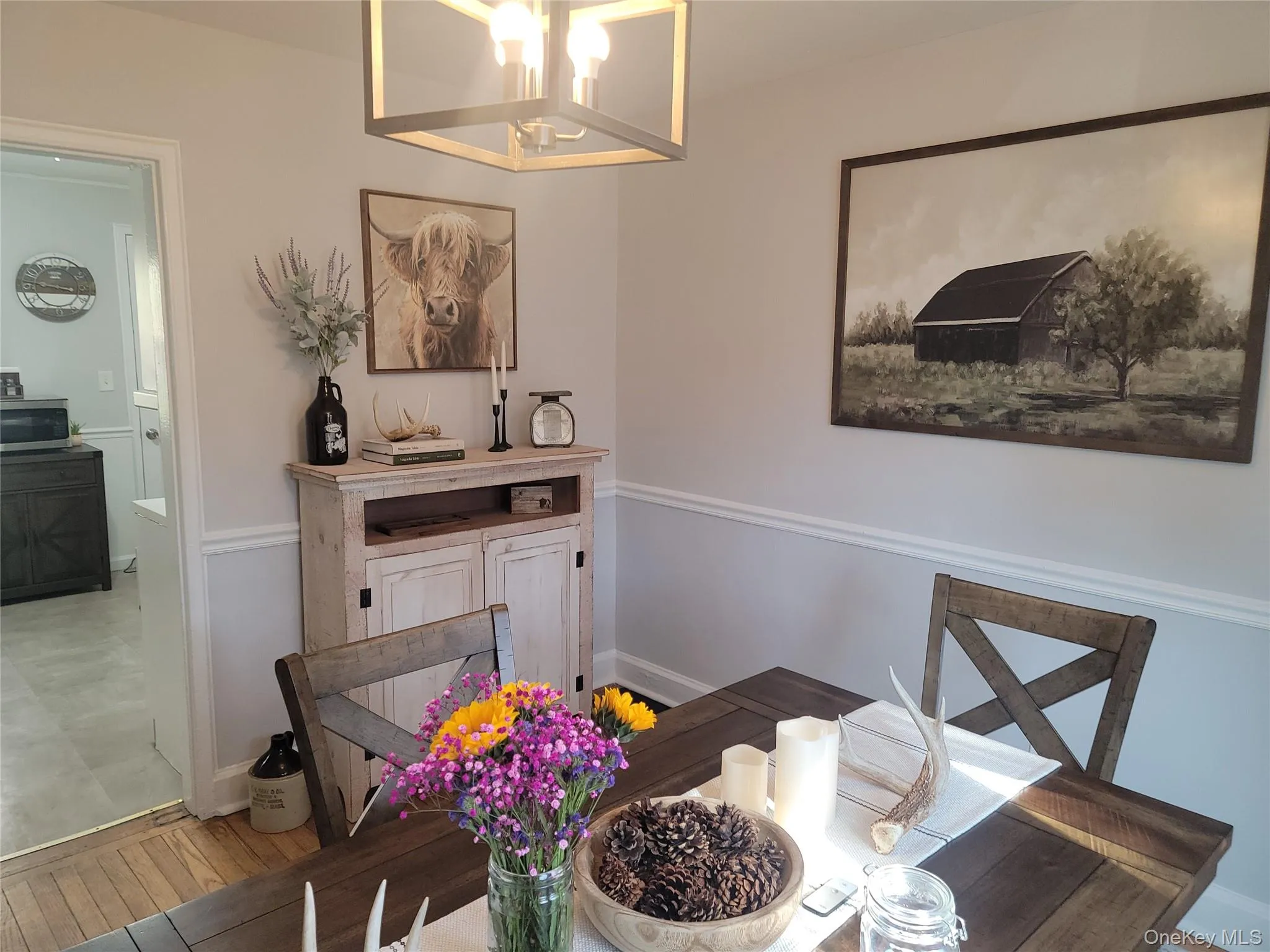 Large formal dining room Large formal dining room
