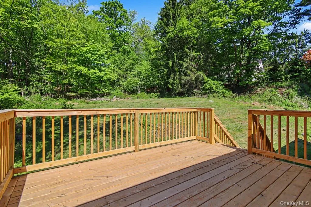 Enjoy privacy from your back deck Enjoy privacy from your back deck