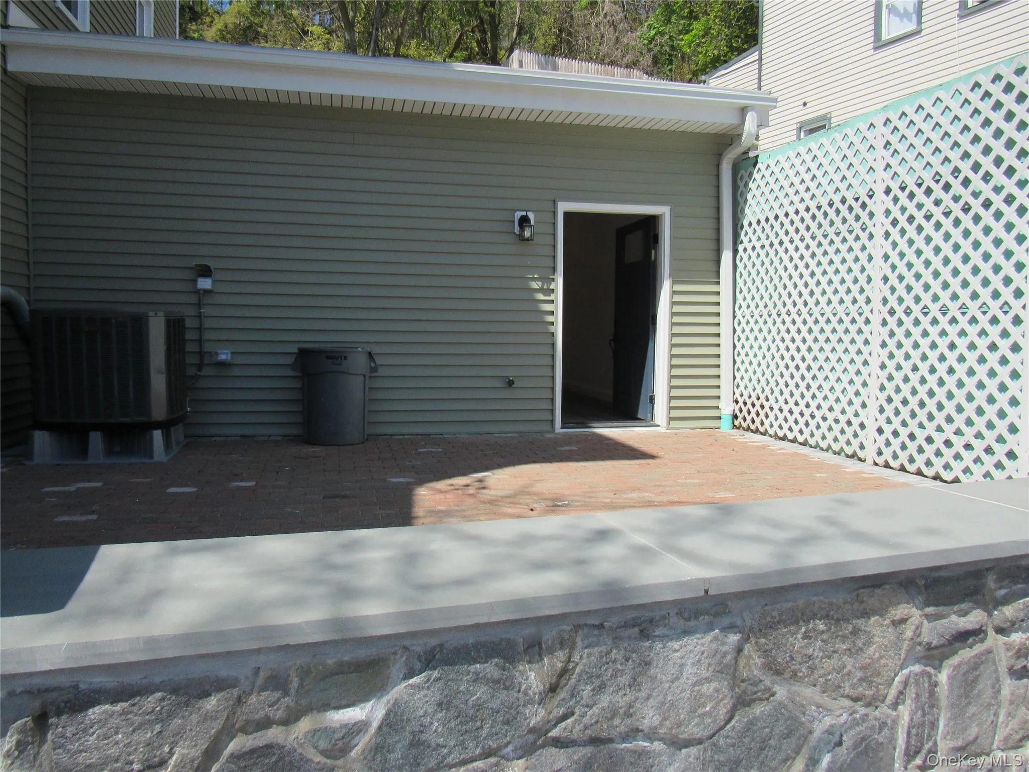 The patio can be enjoyed during warm days. The patio can be enjoyed during warm days.