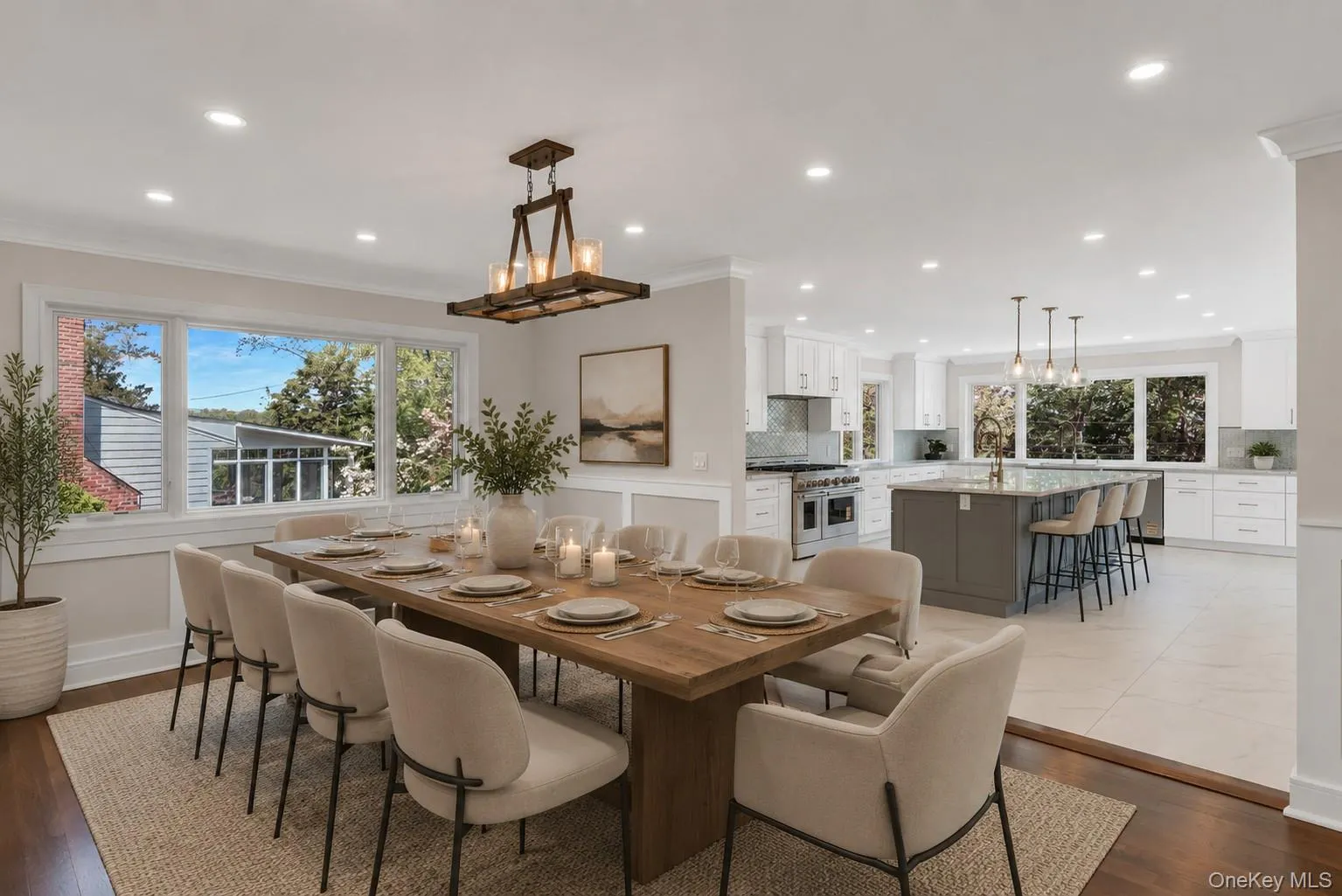 Staged Dining Room Staged Dining Room