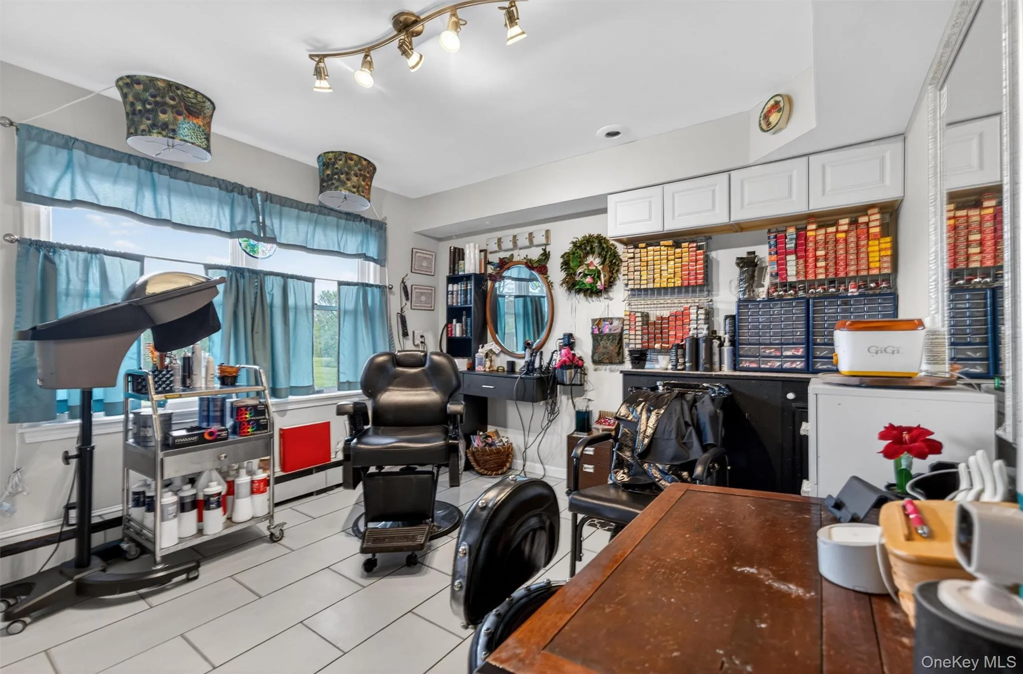 in home barber shop...can be converted to mud room in home barber shop...can be converted to mud room
