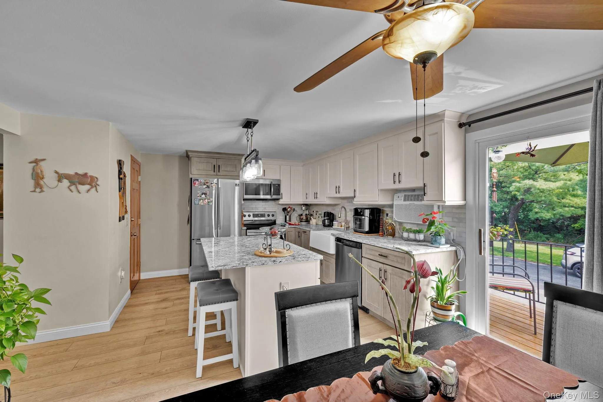 Updated Kitchen facing Door to Lower Level Updated Kitchen facing Door to Lower Level