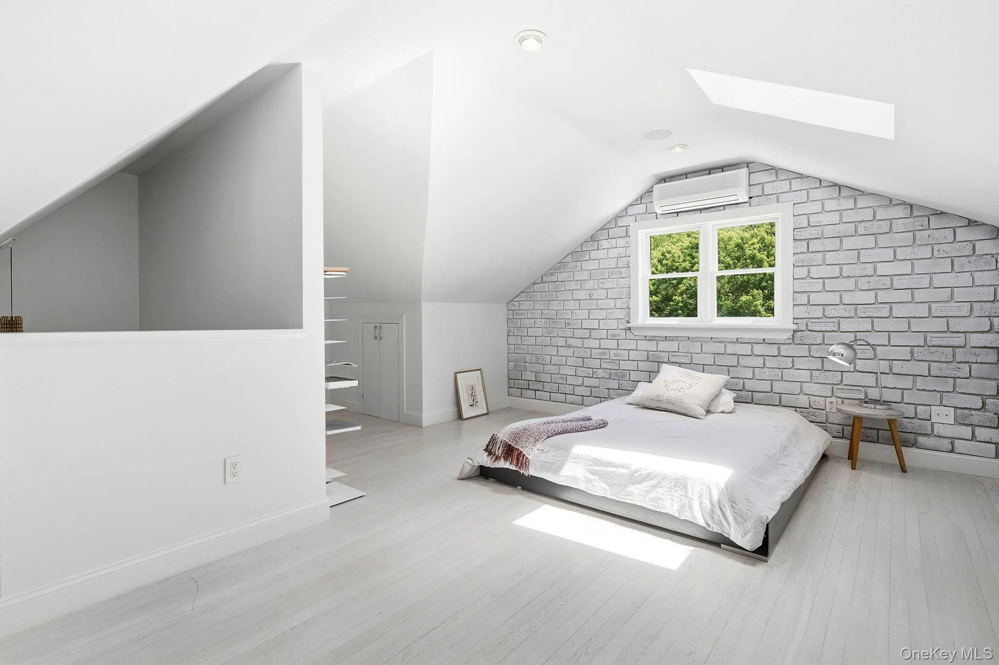 Light cherry floors throughout and fabulous light. There is a walk-in closet and door to attic for more storage. Light cherry floors throughout and fabulous light. There is a walk-in closet and door to attic for more storage.