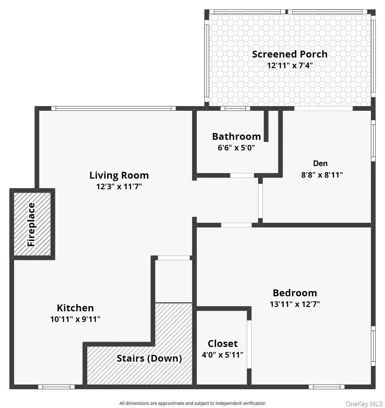 Accessory Apartment Floor Plan showing the space for Den/Office Accessory Apartment Floor Plan showing the space for Den/Office