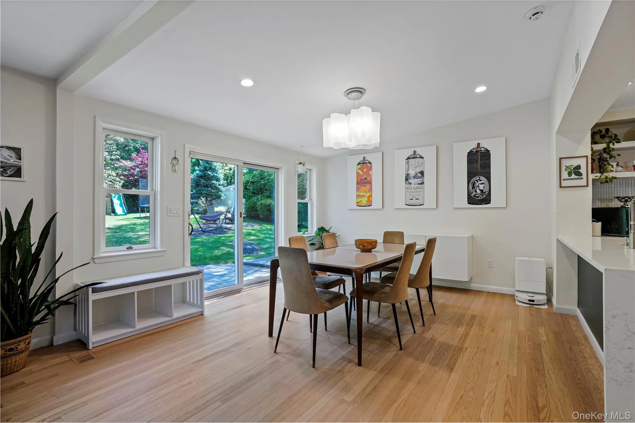 Dining Area Leads To Outdoor Patio & Amazing Yard Dining Area Leads To Outdoor Patio & Amazing Yard
