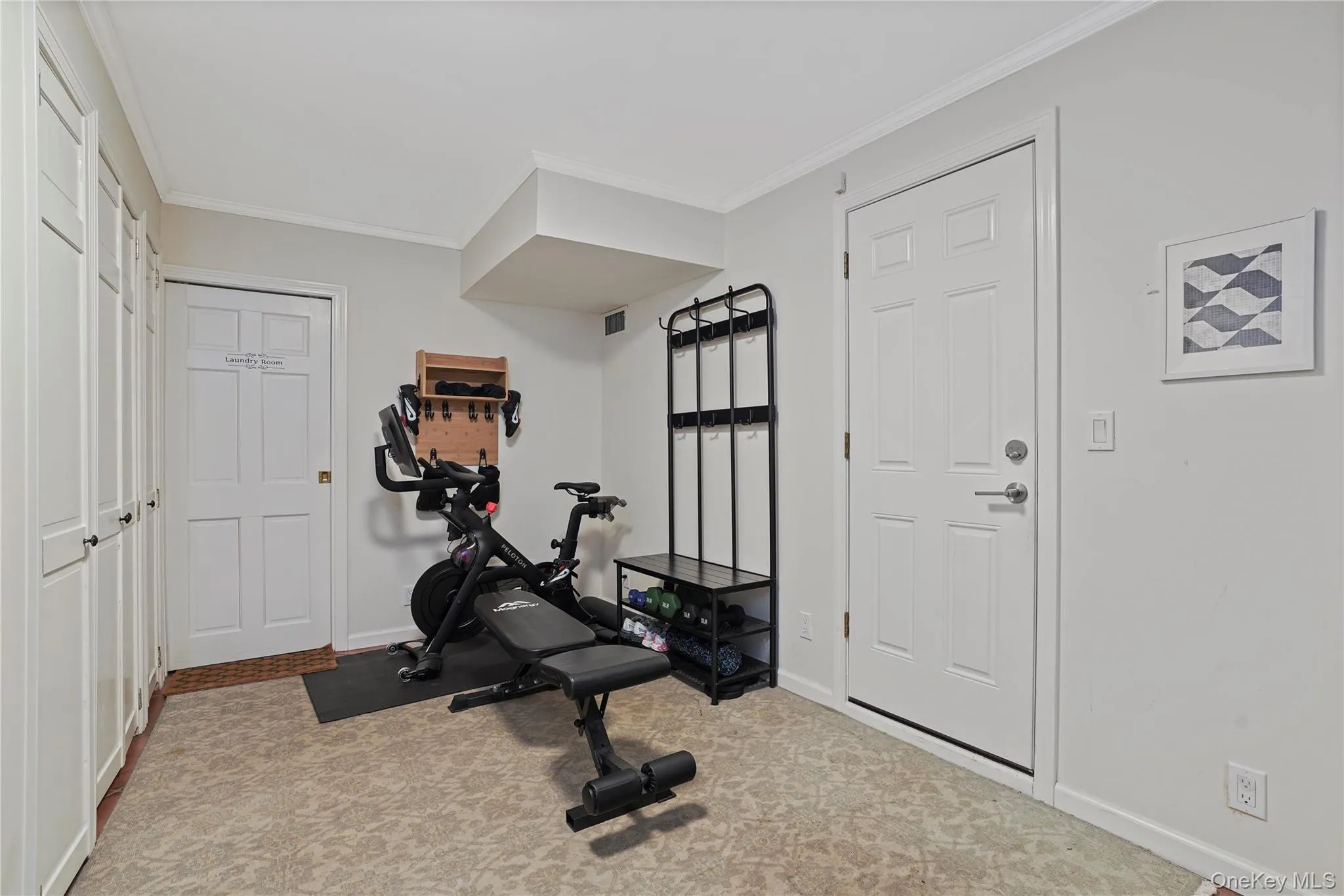 Gym Area & Laundry Room Gym Area & Laundry Room