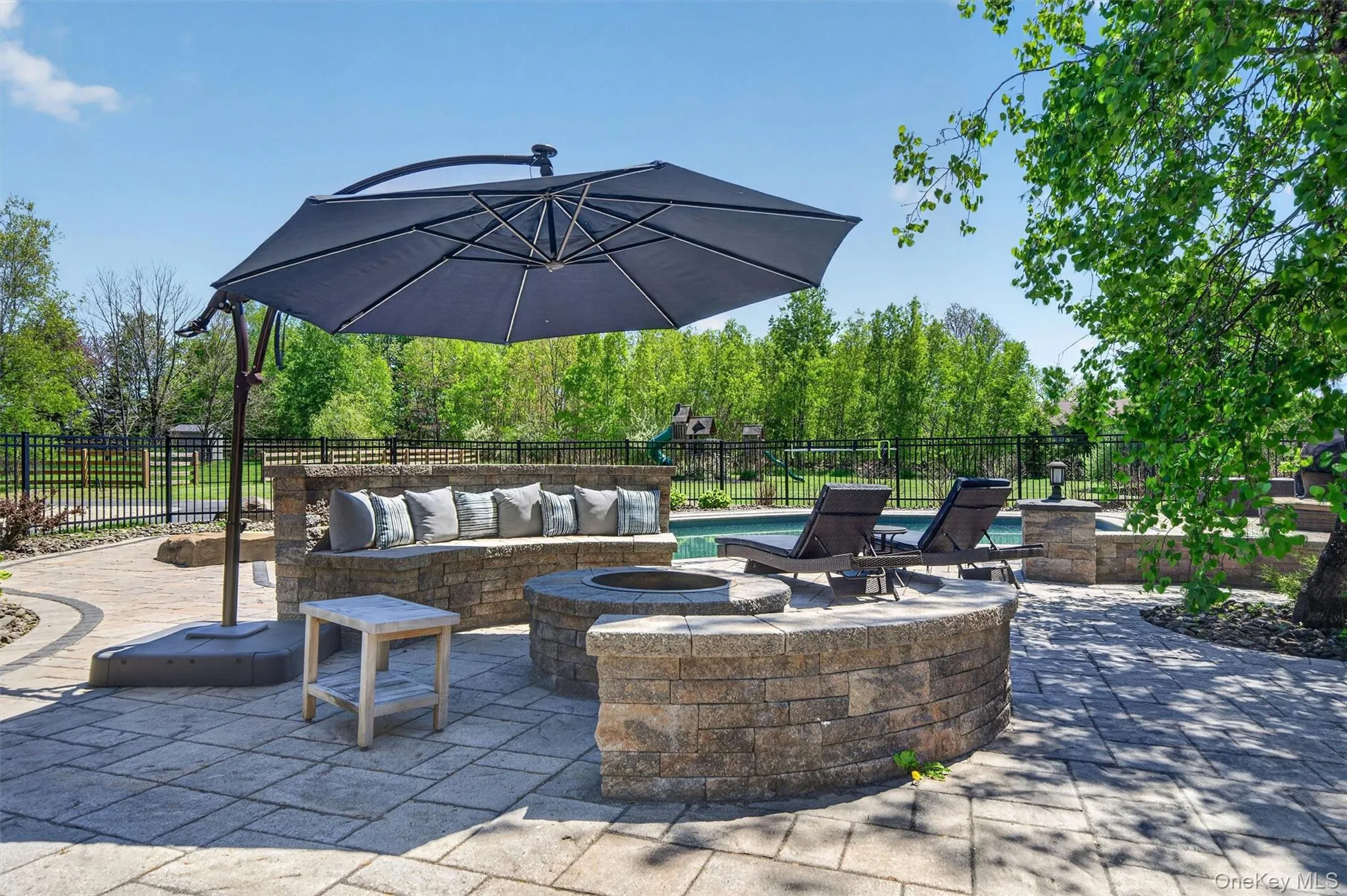 The dedicated fire pit area is the perfect setting for cozy evenings, marshmallow roasting, and making memories under the stars. The dedicated fire pit area is the perfect setting for cozy evenings, marshmallow roasting, and making memories under the stars.