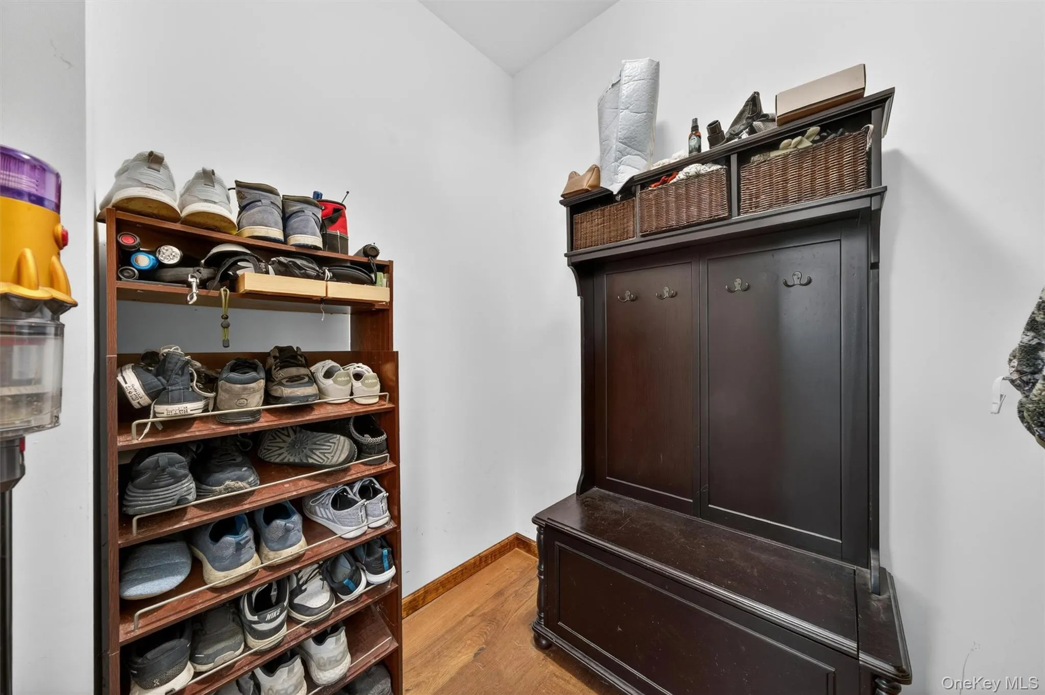 Designed with everyday functionality in mind, the large mudroom provides the perfect everyday drop zone for coats, bags, and shoes. Designed with everyday functionality in mind, the large mudroom provides the perfect everyday drop zone for coats, bags, and shoes.