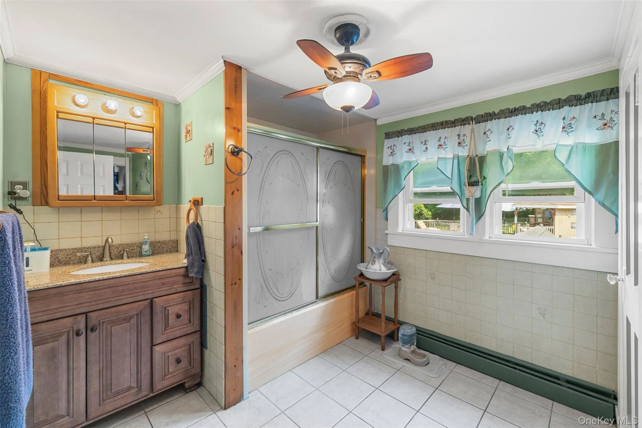 Full bathroom on second level Full bathroom on second level
