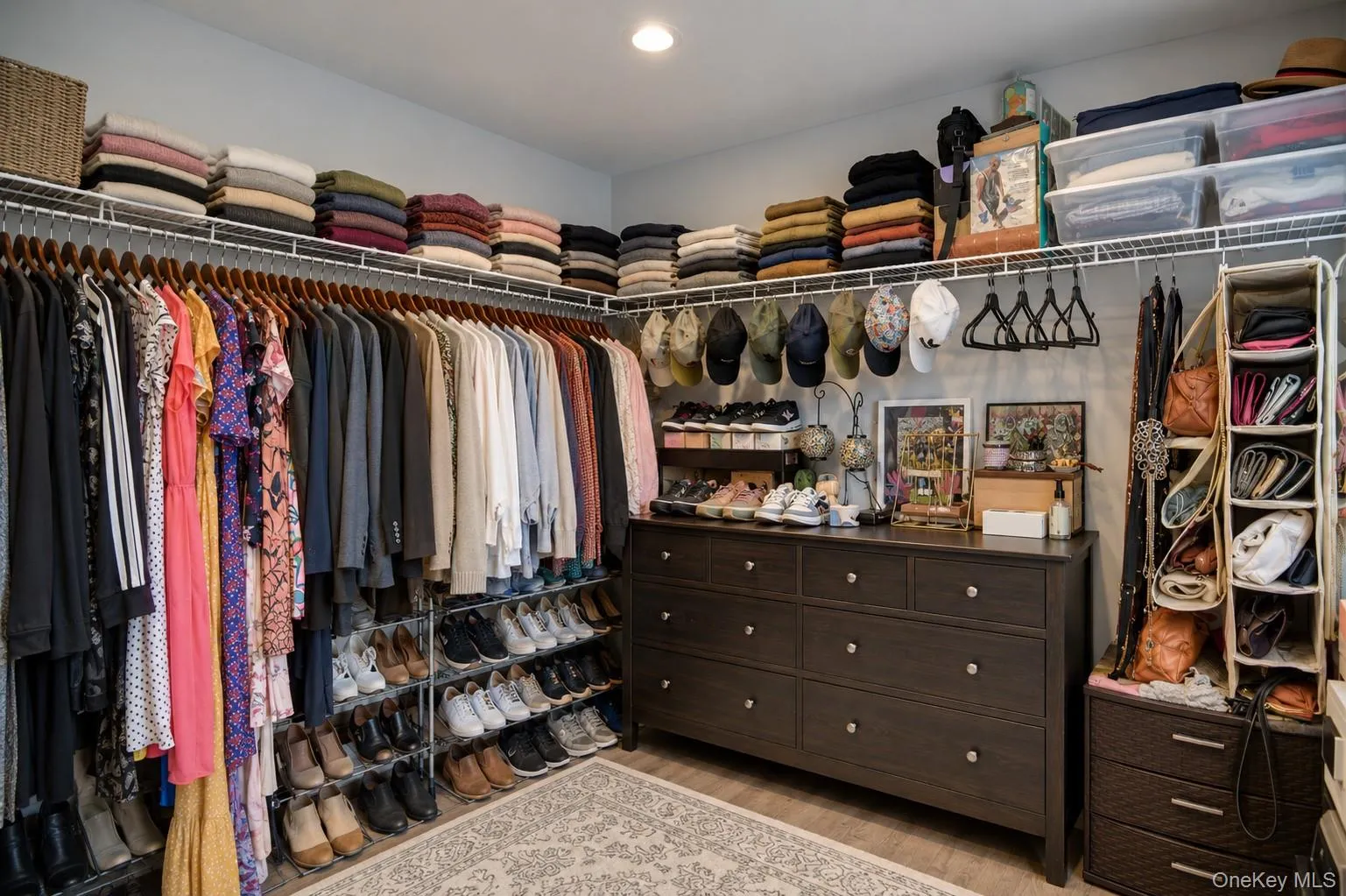 Amazing closet space in primary Amazing closet space in primary