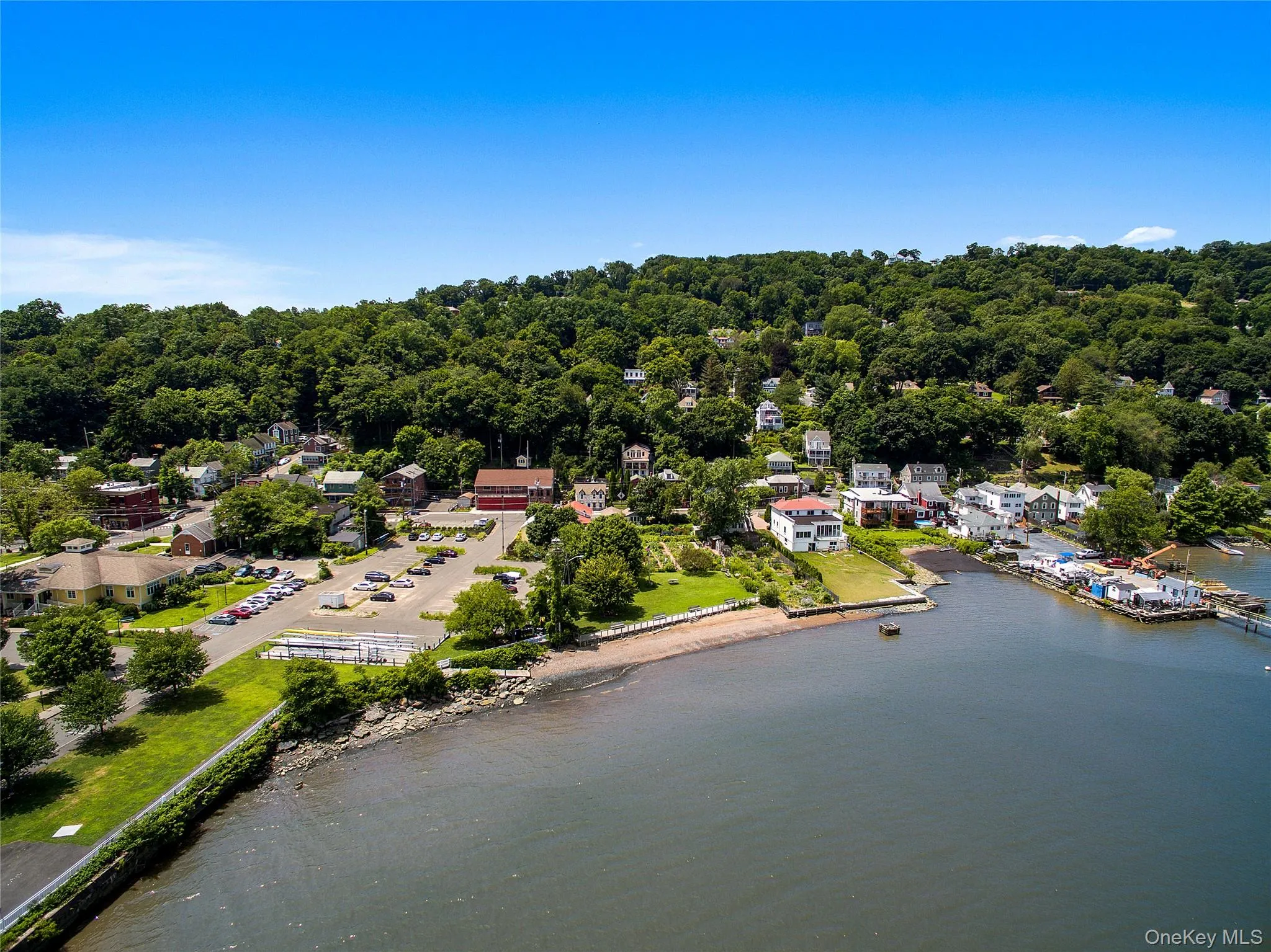 Village of Piermont, the River Walk path, dock & organic garden. Village of Piermont, the River Walk path, dock & organic garden.