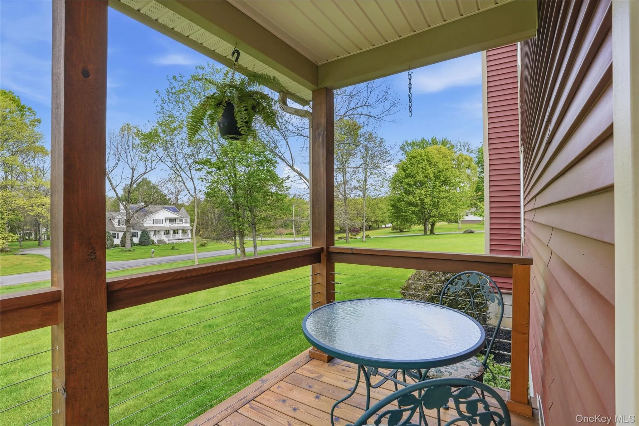 Enjoy a morning cup of coffee on your front porch Enjoy a morning cup of coffee on your front porch