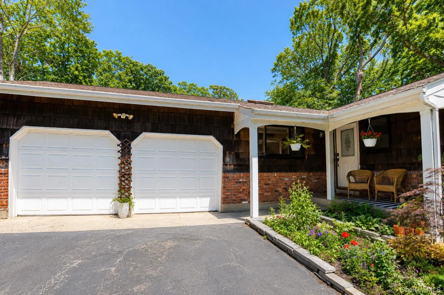 Attached two-car garage Attached two-car garage
