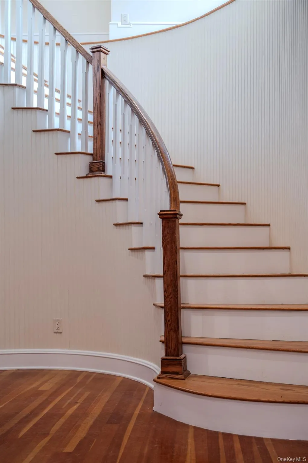 Stairs with wood-type flooring Stairs with wood-type flooring