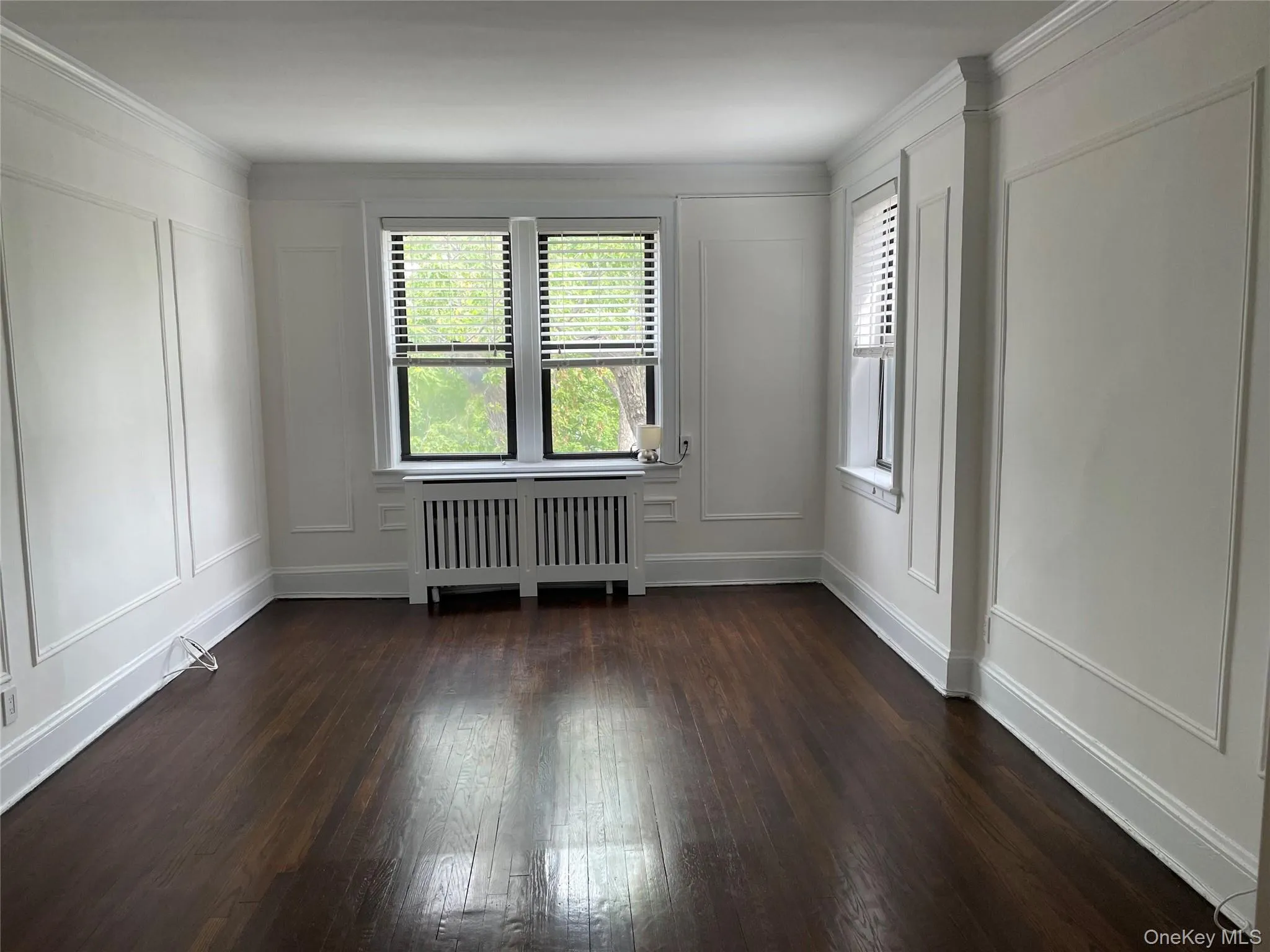 Large living room with space for a table and couch or Murphy bed Large living room with space for a table and couch or Murphy bed