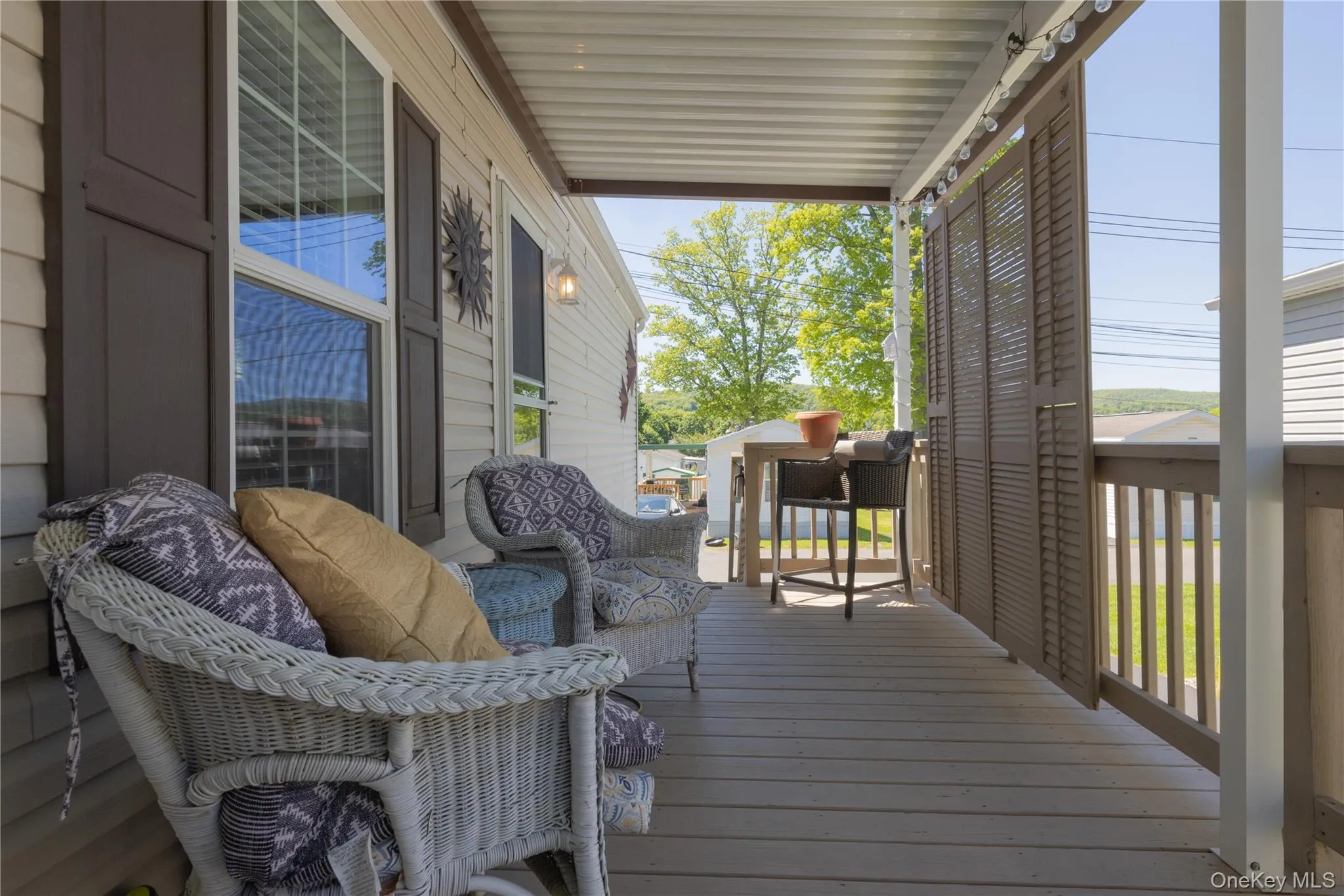 15 - Covered deck with scenic views 15 - Covered deck with scenic views
