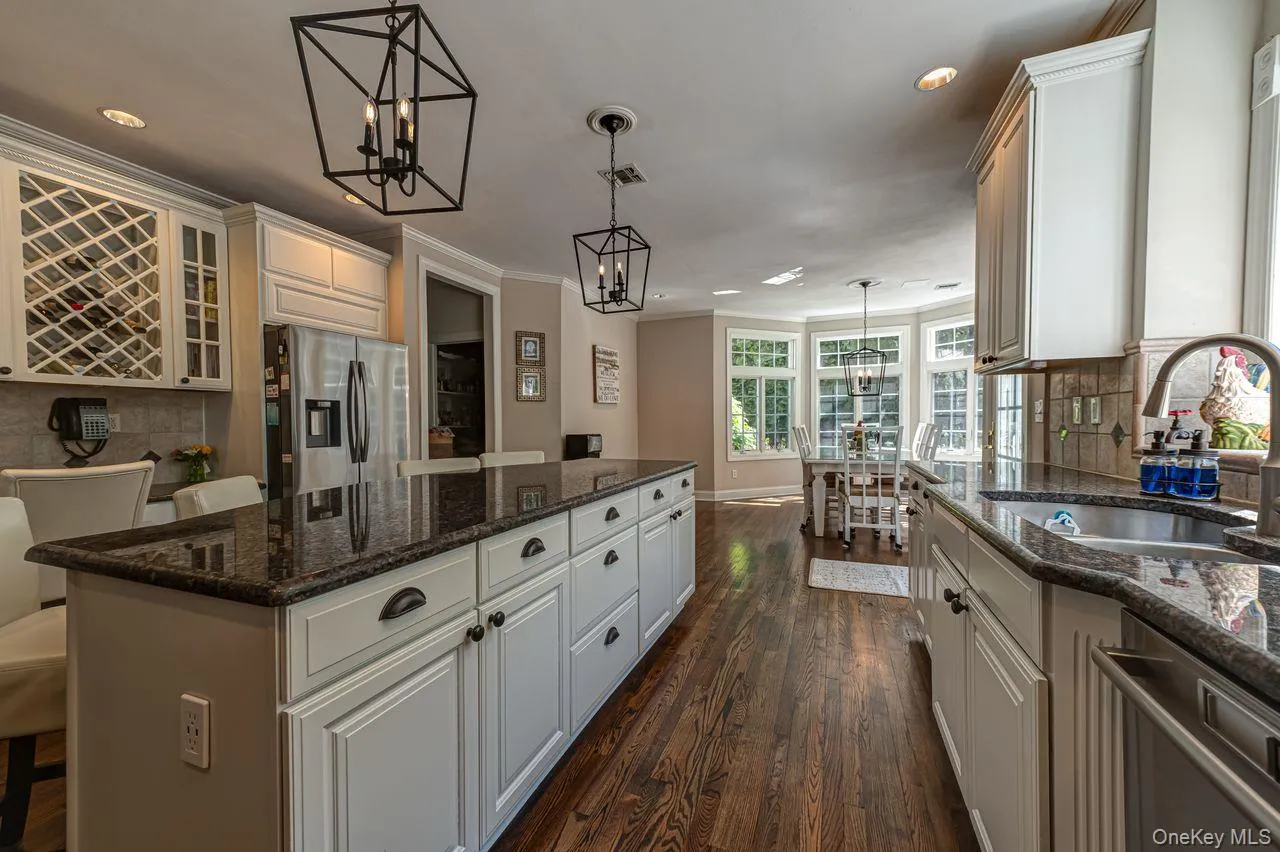 Huge center island and stainless appliances Huge center island and stainless appliances