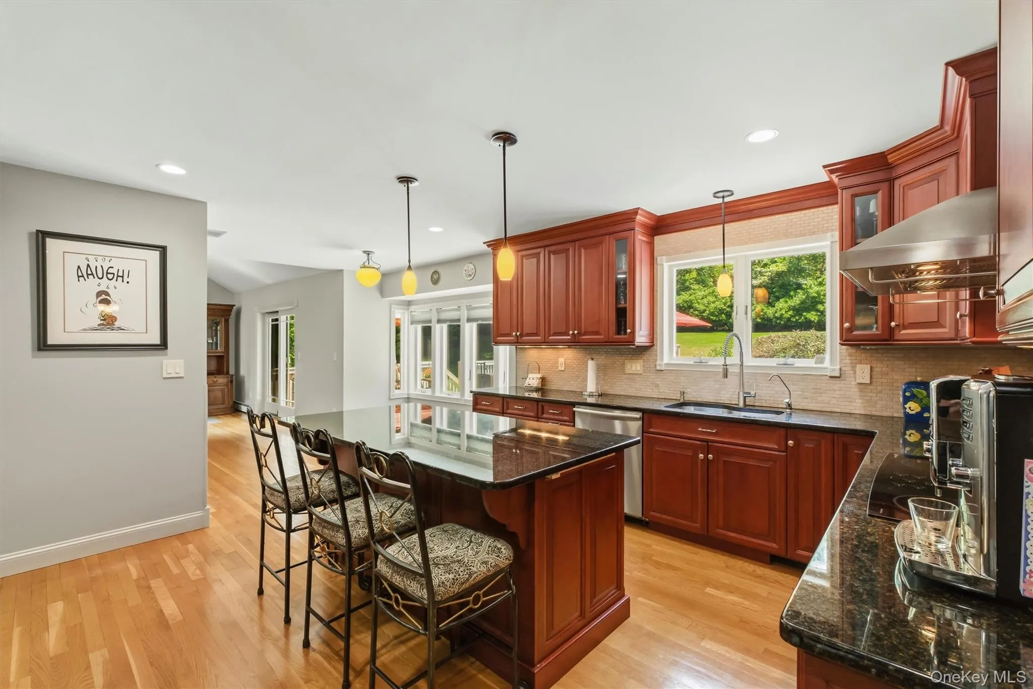 Eat in kitchen showing breakfast area in the background. Eat in kitchen showing breakfast area in the background.