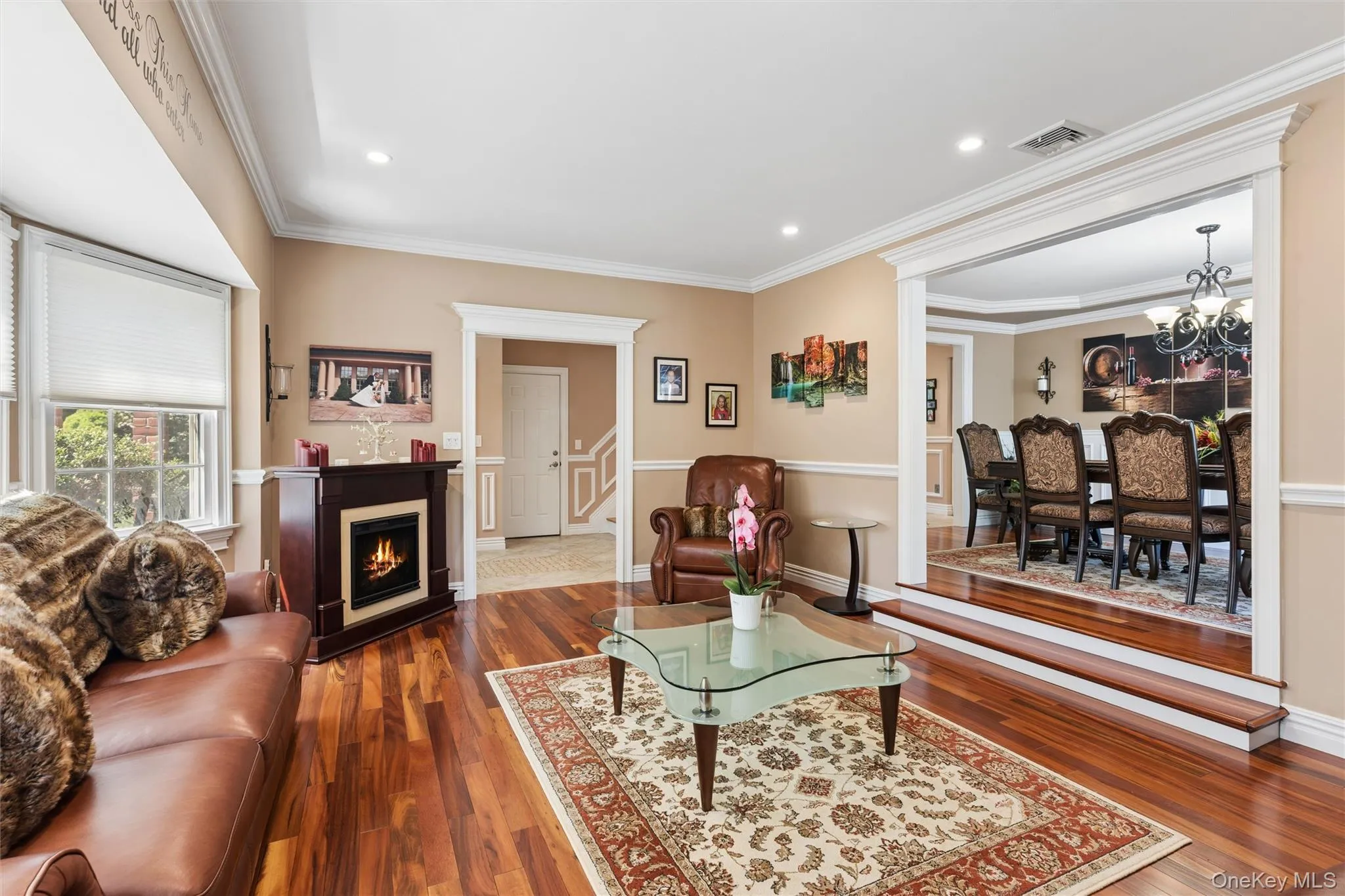 beautiful hardwood floors, custom moldings. beautiful hardwood floors, custom moldings.