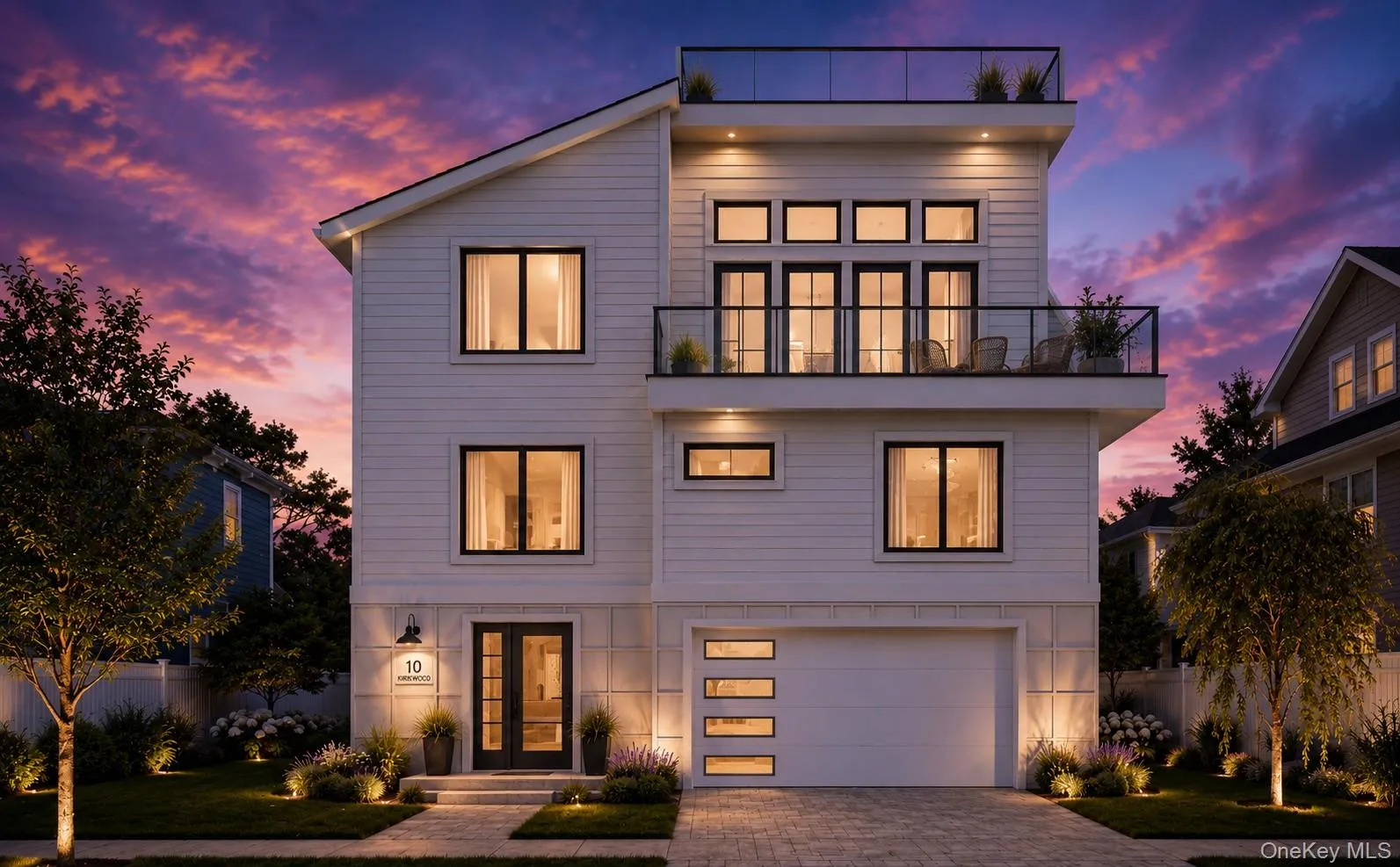 Front Exterior – TwilightRendering Photo Front Exterior – TwilightRendering Photo
