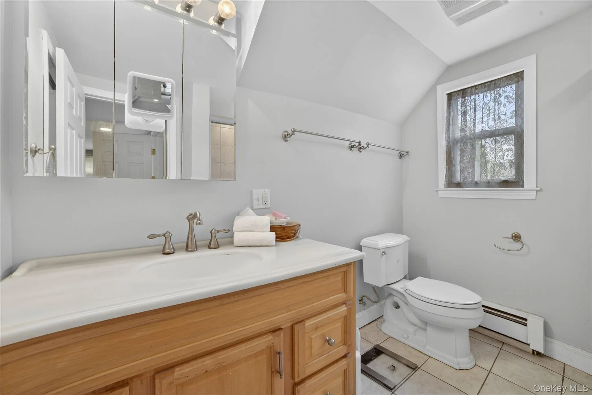 Second floor hall bathroom. Second floor hall bathroom.