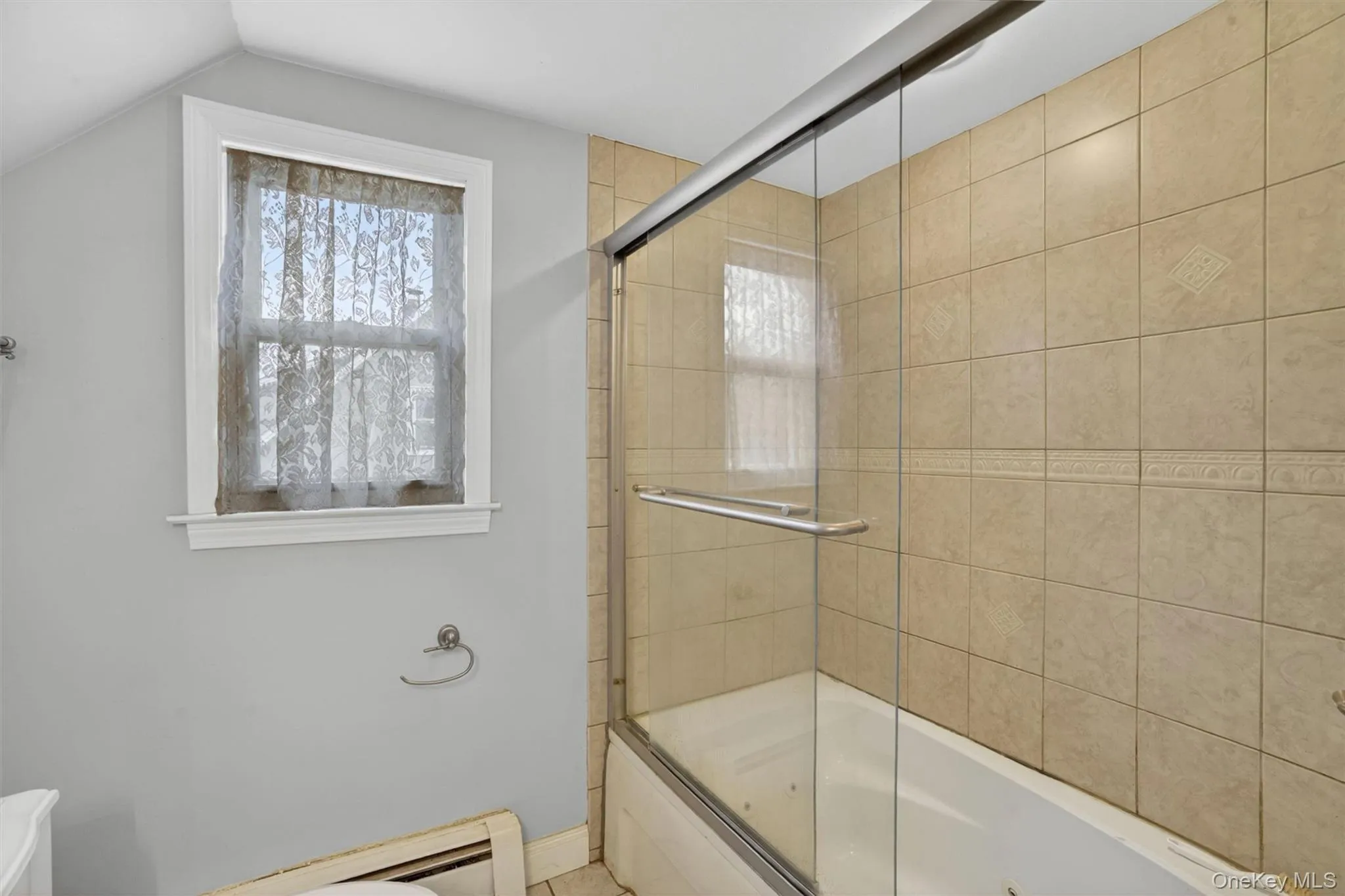Second floor hall bathroom. Second floor hall bathroom.