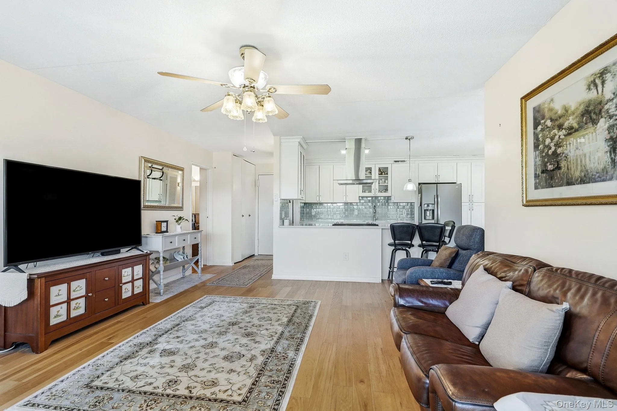 From Living room to Entry and Kitchen From Living room to Entry and Kitchen