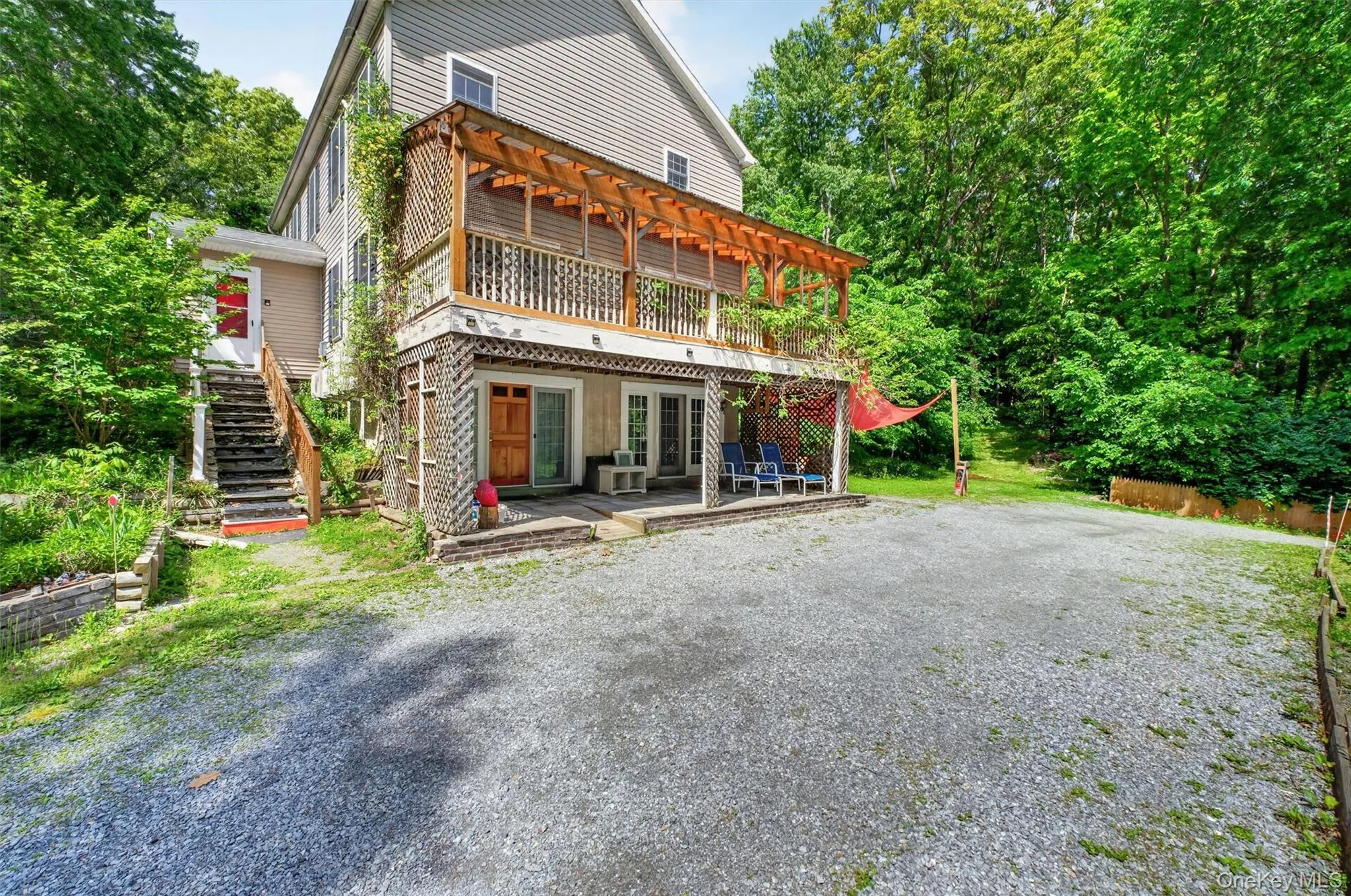 Front entrance on left Front entrance on left