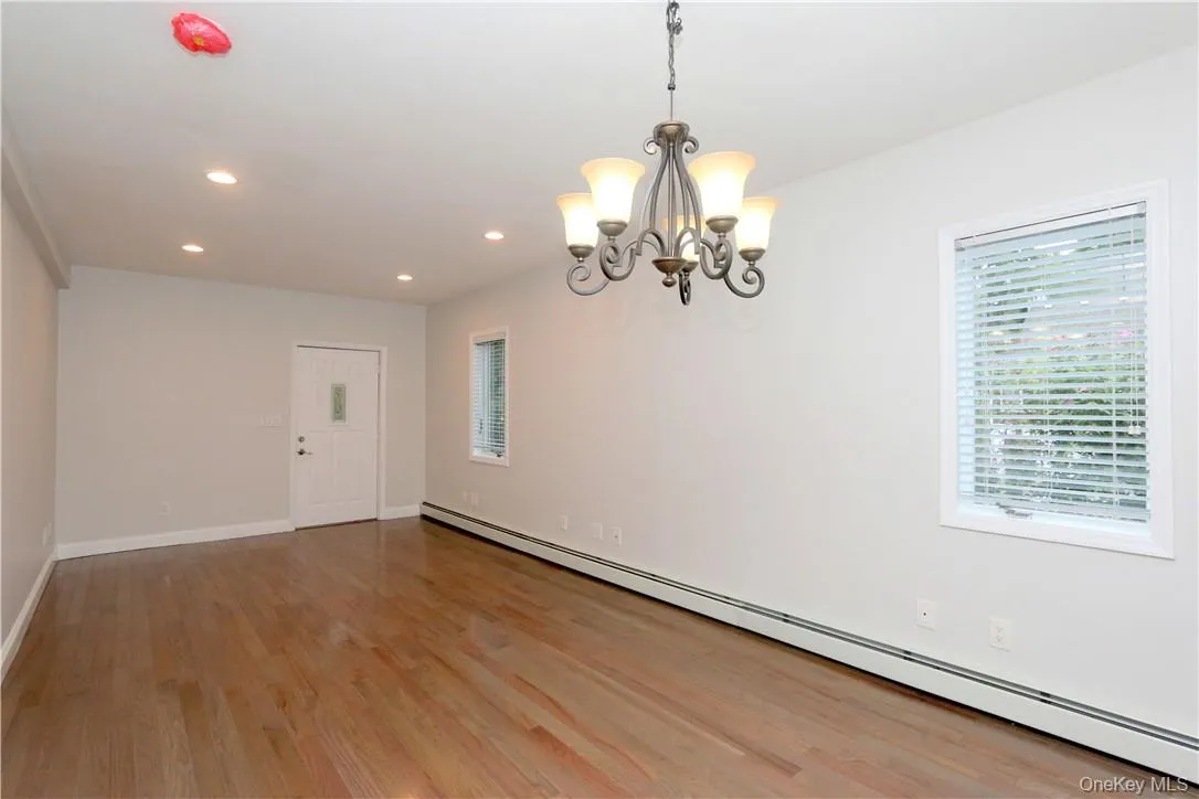 Large living room with dining area. Large living room with dining area.