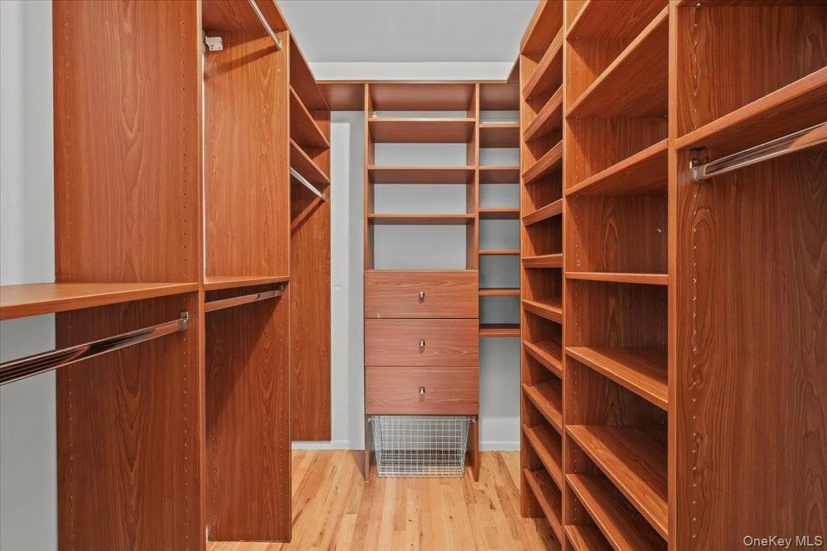Primary bedroom closet Primary bedroom closet