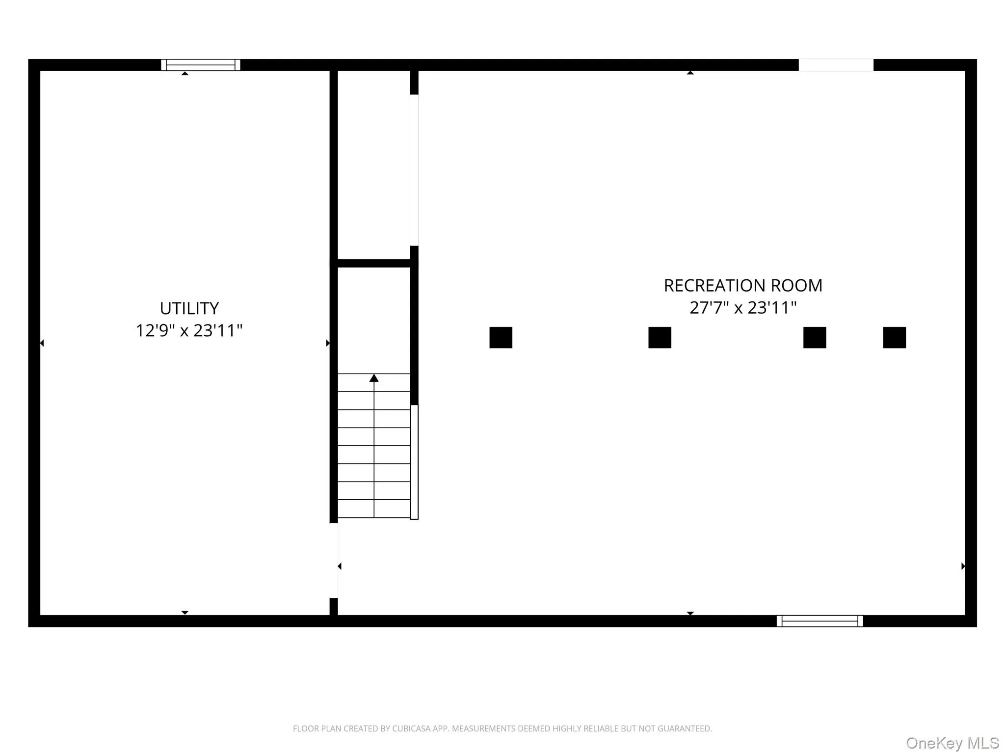 Lower Level rec and mechanical rooms/storage Lower Level rec and mechanical rooms/storage