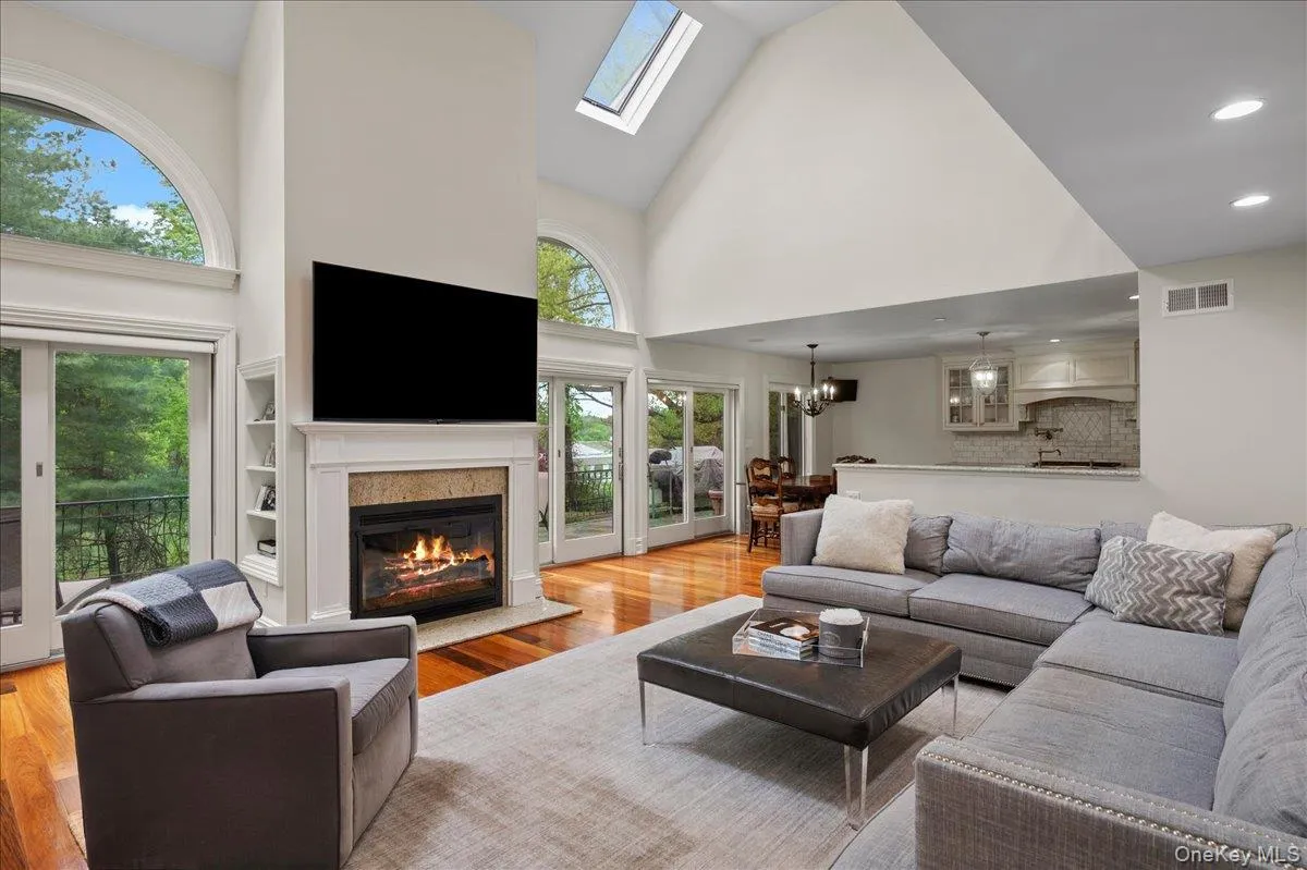 Family Room with gas fireplace Family Room with gas fireplace
