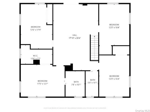 Floor Plan - Upper Level: 4 Large Bedrooms; 2 Full Bathrooms; Family Bonus Room; siliding doors to deck; attic access Floor Plan - Upper Level: 4 Large Bedrooms; 2 Full Bathrooms; Family Bonus Room; siliding doors to deck; attic access