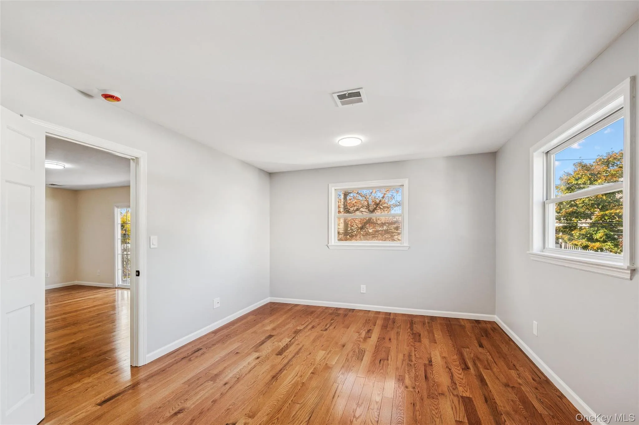 Second floor 4th Bedroom hardwood floors and natural light Second floor 4th Bedroom hardwood floors and natural light