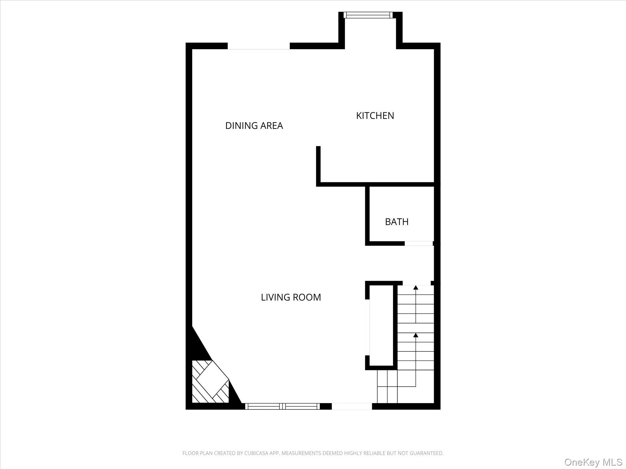 First level floor plan First level floor plan
