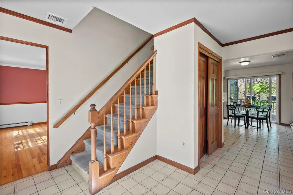 a double coat closet and great room-to-room flow. a double coat closet and great room-to-room flow.