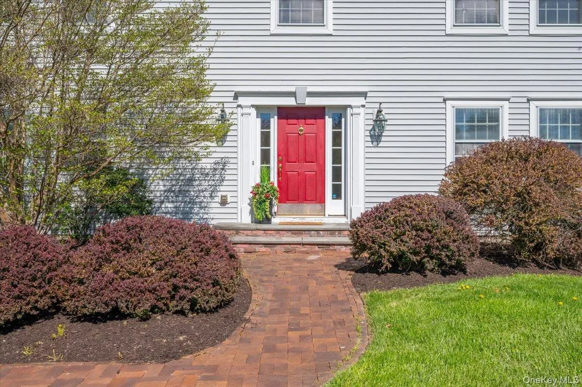 Come on in. This center-hall colonial has 2,668sf of living space over a full, unfinished basement. Come on in. This center-hall colonial has 2,668sf of living space over a full, unfinished basement.