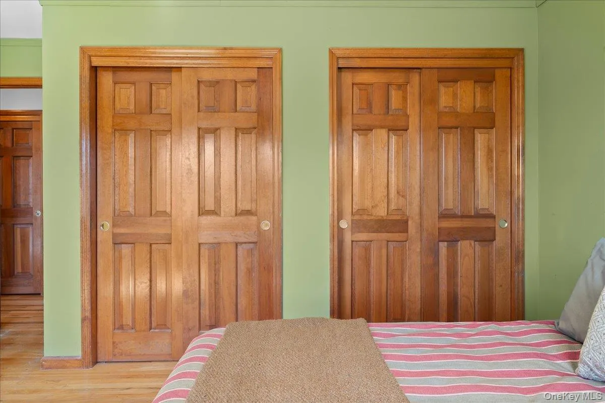 two double closets. two double closets.