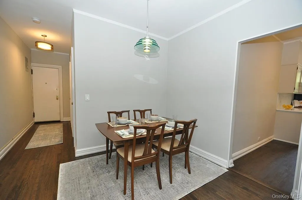 Updated Eat-In-Kitchen has Quartz counters and stainless steel appliances. Updated Eat-In-Kitchen has Quartz counters and stainless steel appliances.